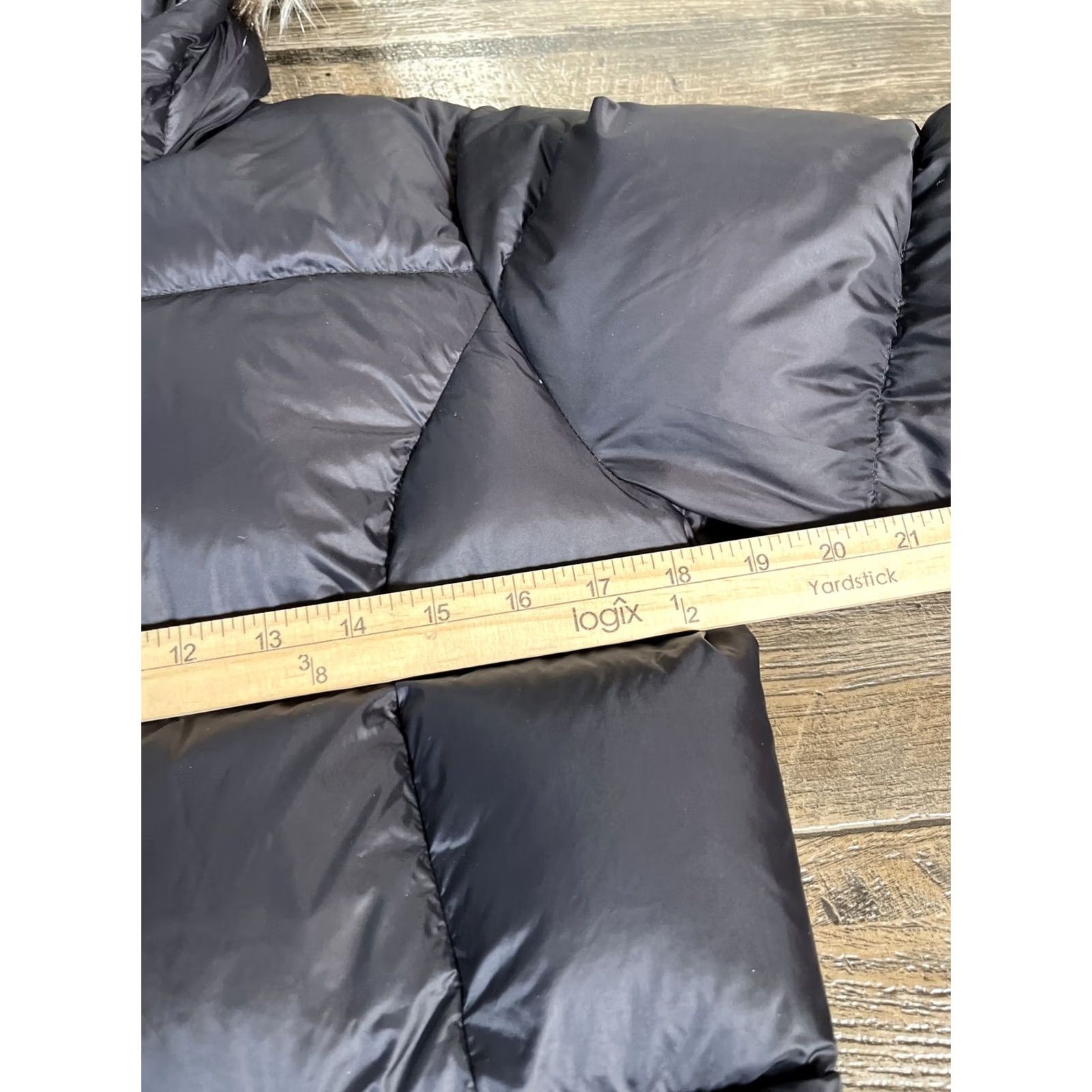 Eddie Bauer Eddie Bauer Women M Down Puffer Parka Jacket Hooded Black Long Coat Winter Size M / US 6-8 / IT 42-44 - 3 Thumbnail