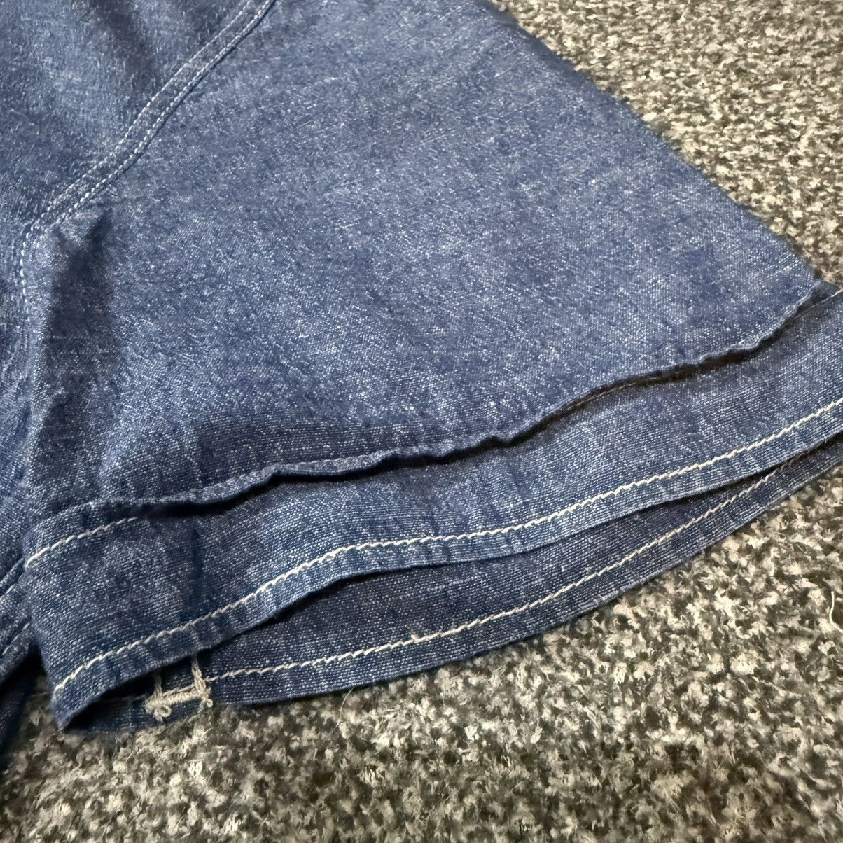 Edwin 🔥🇯🇵 Vintage 90s Japanese Denim Edwin G00185 Button Up Shirt Size US L / EU 52-54 / 3 - 6 Thumbnail