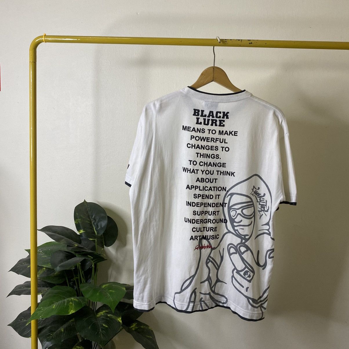 Vintage Y2K Grass Hither HipHop Double Layer Tee Jnco SouthpoleStyle Size US XL / EU 56 / 4 - 1 Thumbnail