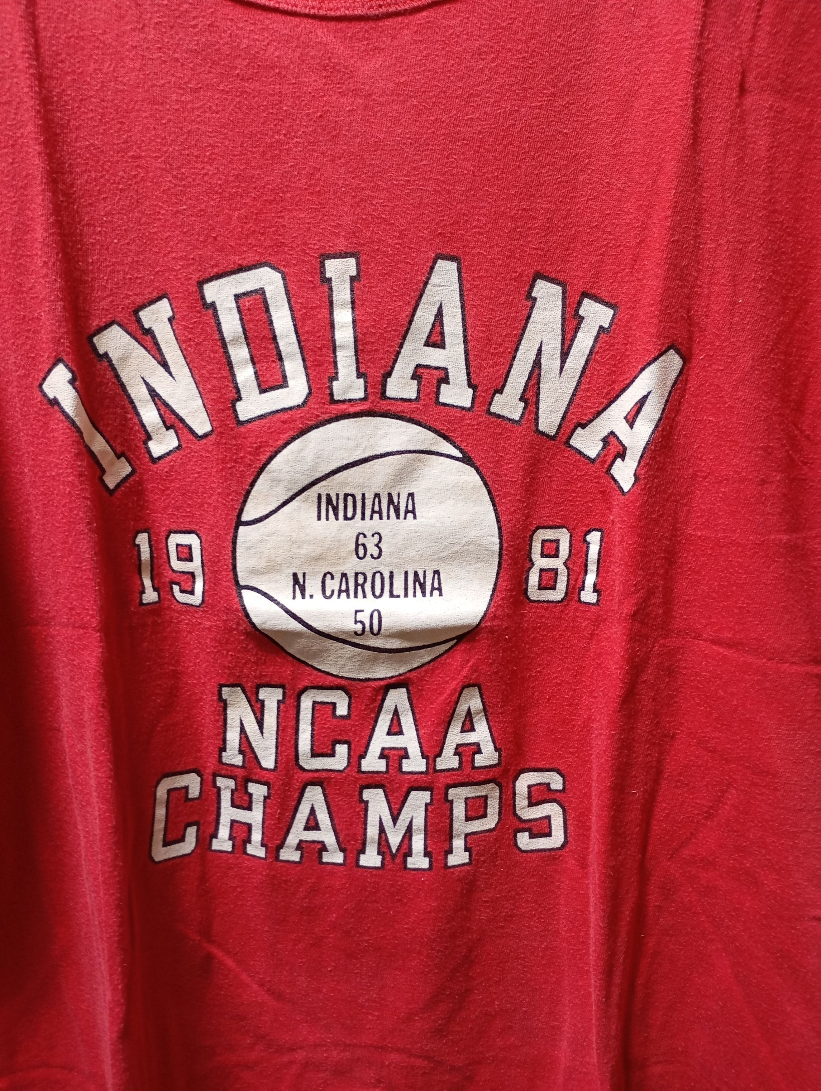 Champion × Vintage Vintage Champion Indiana Tees Made in USA Size US XL / EU 56 / 4 - 3 Thumbnail