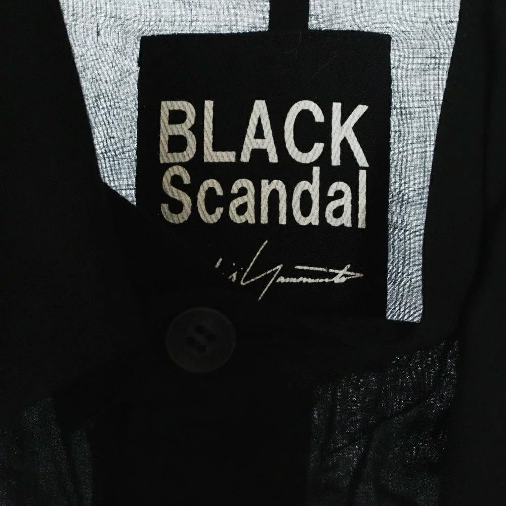 Yohji Yamamoto BLACK Scandal Yohji Yamamoto //20AW Arm Long Sleeve Shirt Size US M / EU 48-50 / 2 - 7 Thumbnail