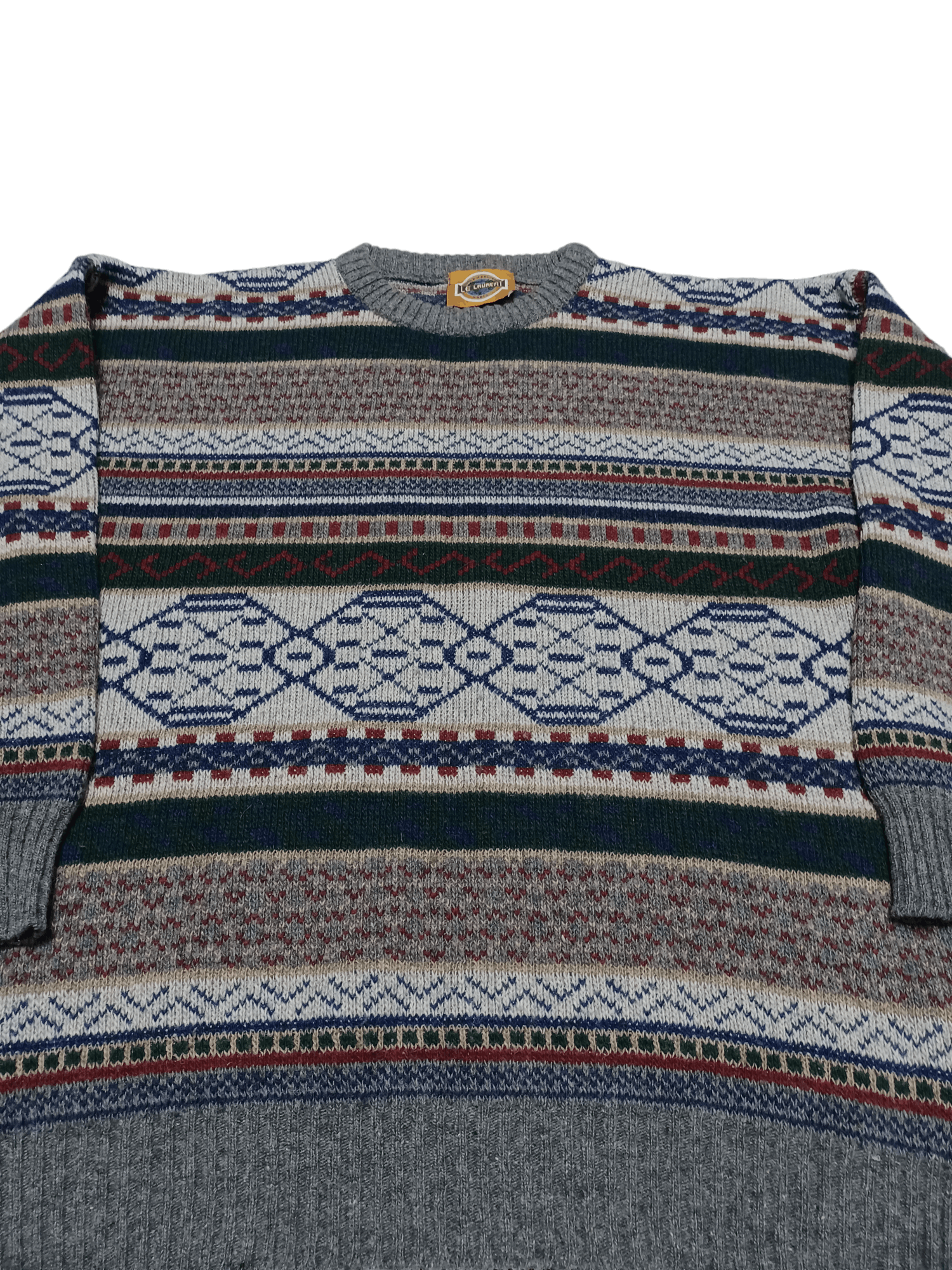 Other 80S OR EARLY 90S MADE IN FRANCE WOOL SWEATER OVERSIZE Y2K Size US XXL / EU 58 / 5 - 3 Thumbnail
