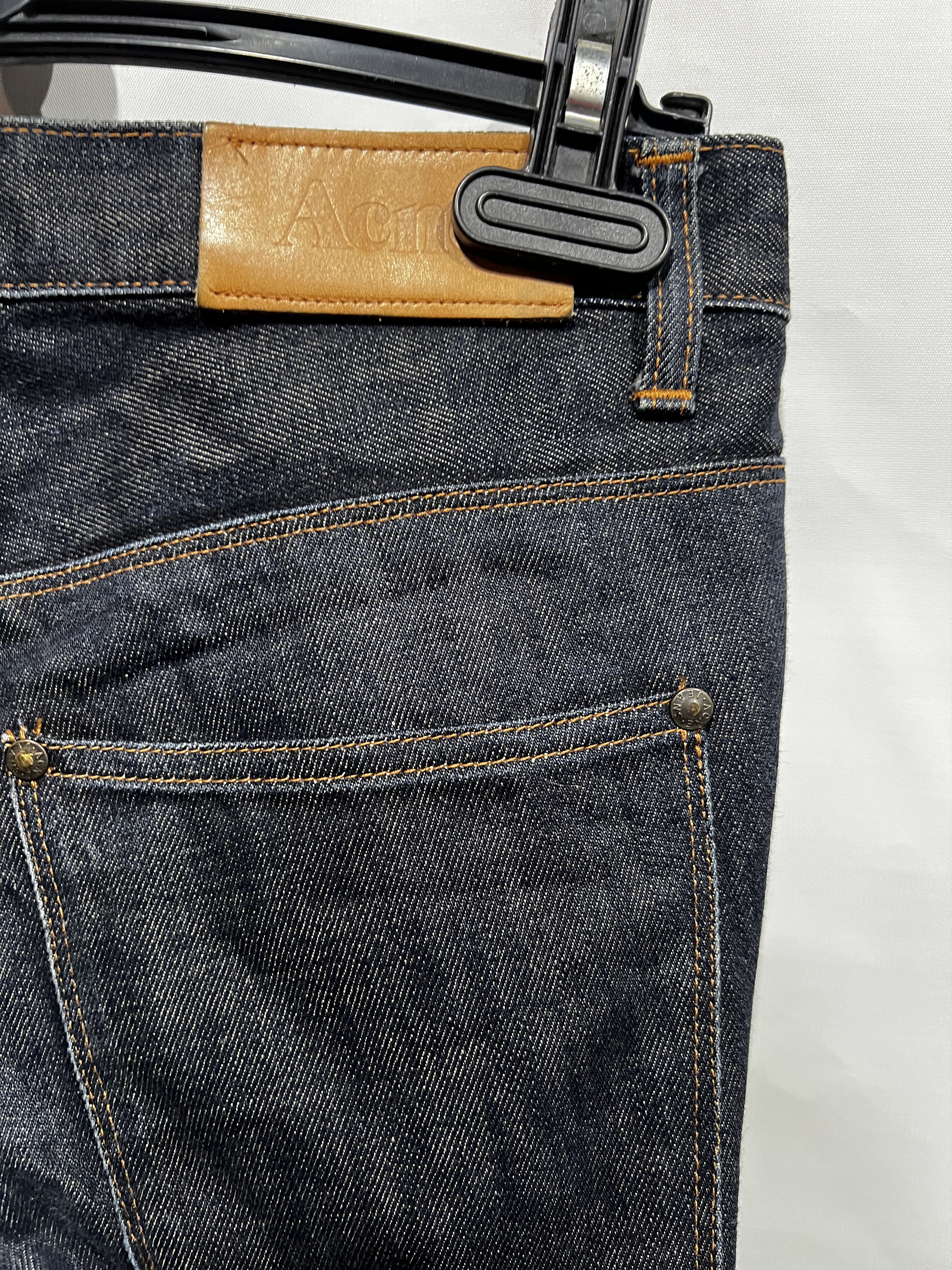 Acne Studios Acne Studios Max Raw Denim Jeans Size 29 Size US 29 - 5 Thumbnail