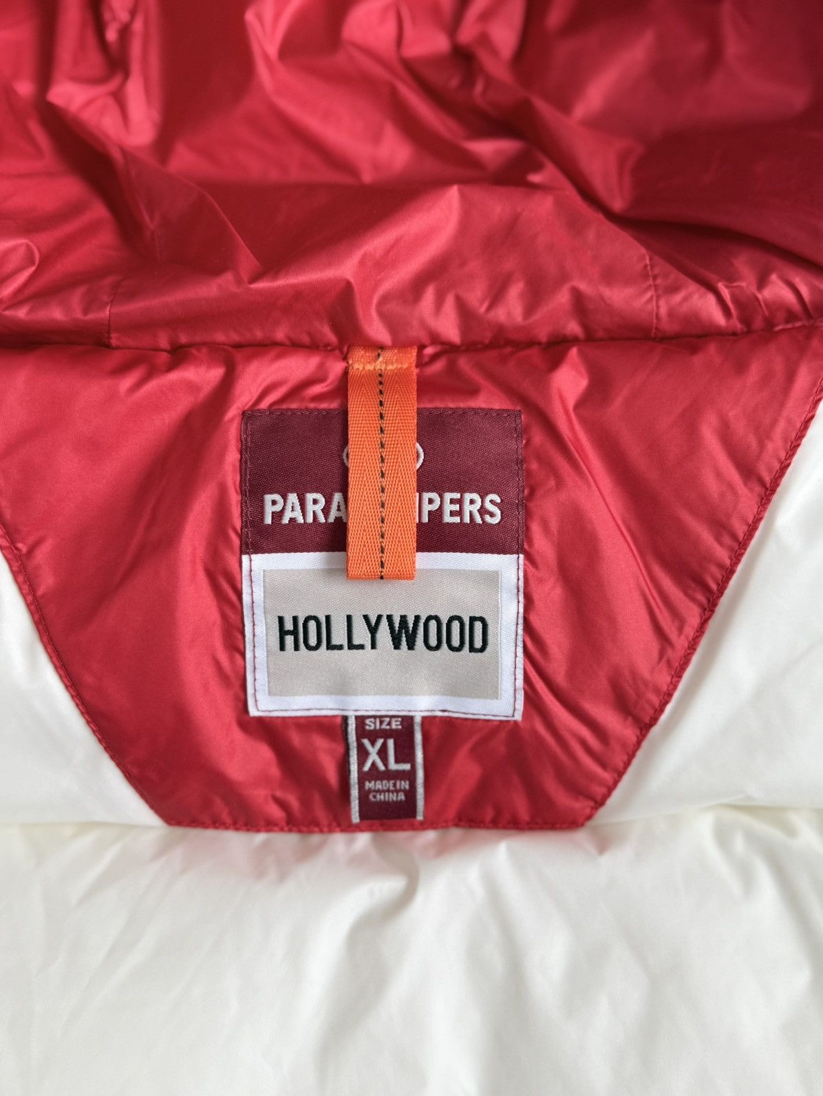 Parajumpers PARAJUMPERS Hooded Down Puffer Hollywood Jacket Red Women’s Size XL / US 12-14 / IT 48-50 - 20 Thumbnail