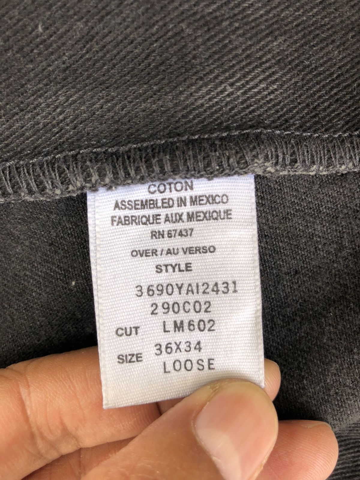 Polo Ralph Lauren Polo Ralph Lauren Loose Jeans Baggy Size US 35 - 22 Thumbnail