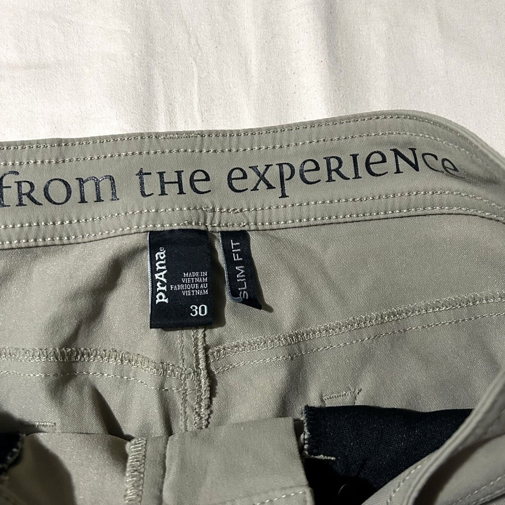 Prana Prana Slim Fit Zion Stretch Gorpcore Hiking Pants Tan Size 30X30 Mens Pants Size US 30 / EU 46 - 4 Thumbnail