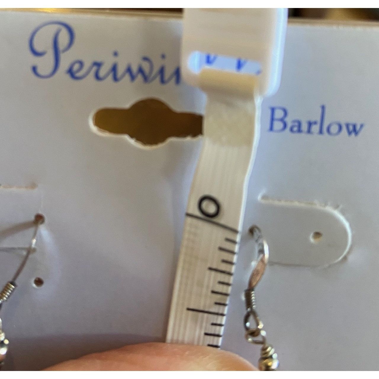 Other Periwinkle by Barlow White Faux Pearl & Silver Tone Wavy Dan Size ONE SIZE - 5 Thumbnail