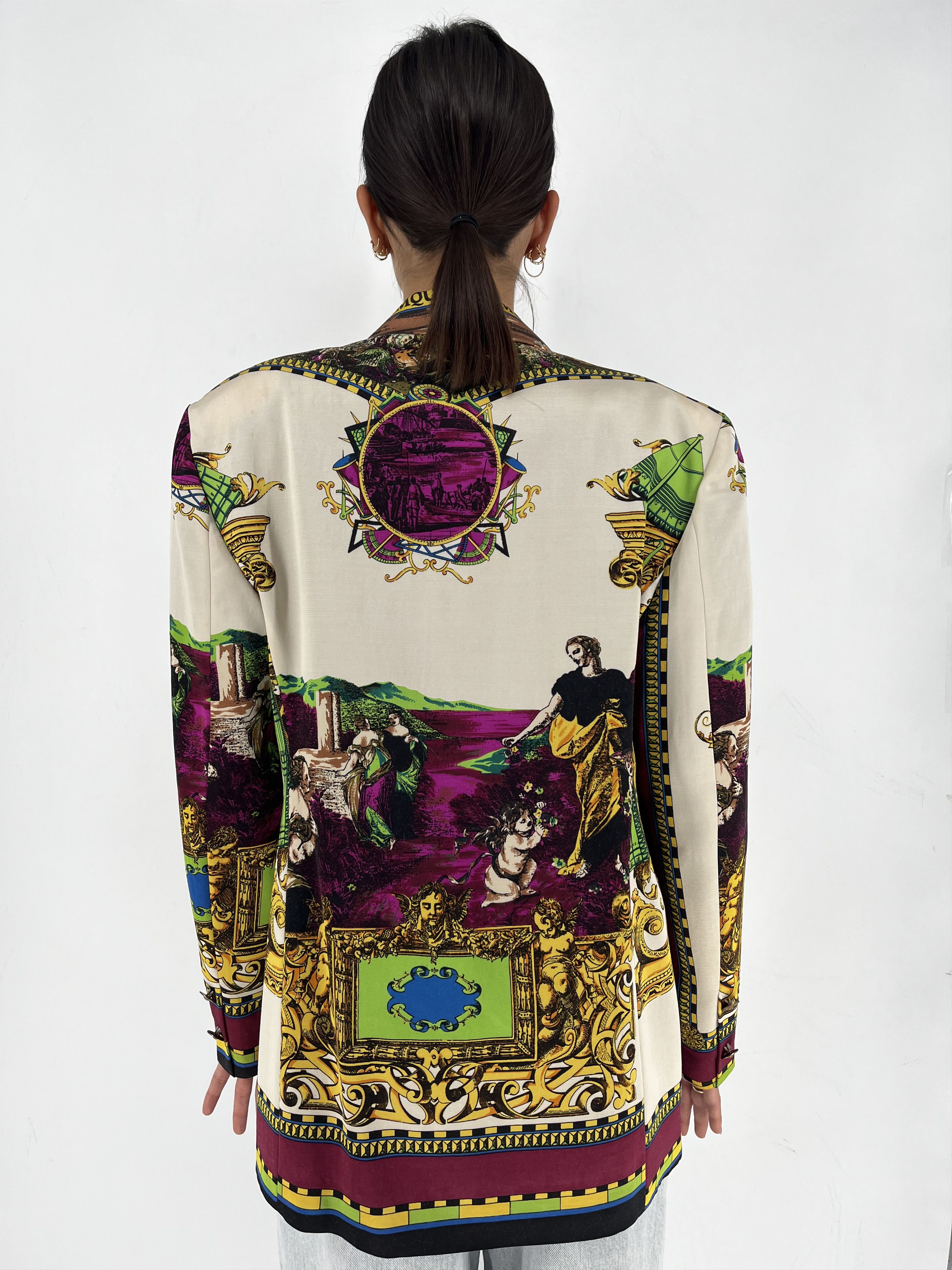 Japanese Brand Vintage Luxaru Jacket Marina Sitbon Kamosho Paris 42 Size M / US 6-8 / IT 42-44 - 8 Thumbnail