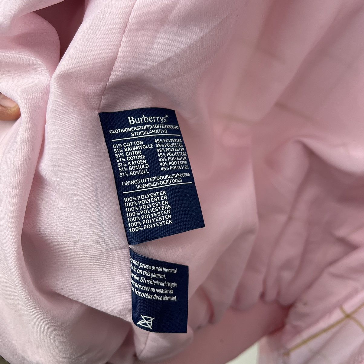 Burberry Burberry pink jacket Size M / US 6-8 / IT 42-44 - 4 Thumbnail