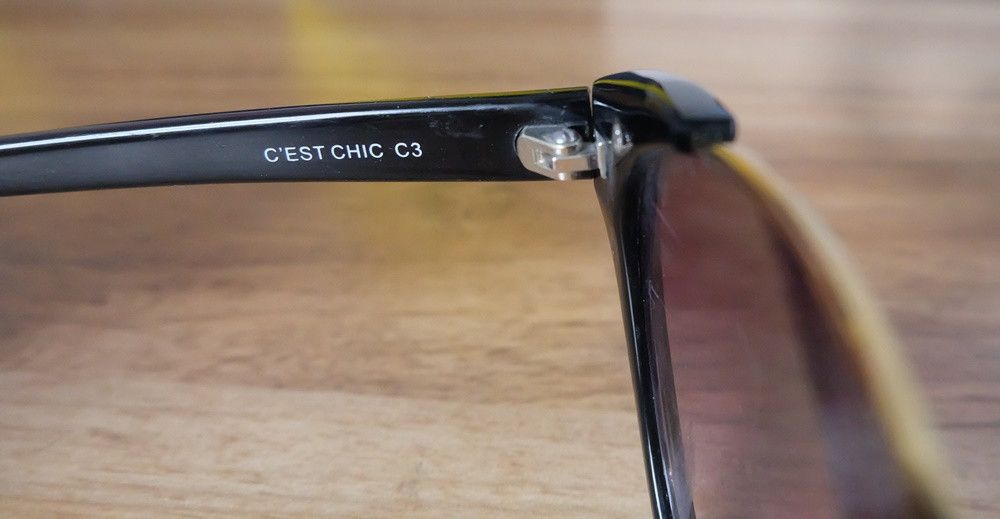 Designer Lyn Around C’est Chic Handmade Sunglasses Size ONE SIZE - 8 Thumbnail
