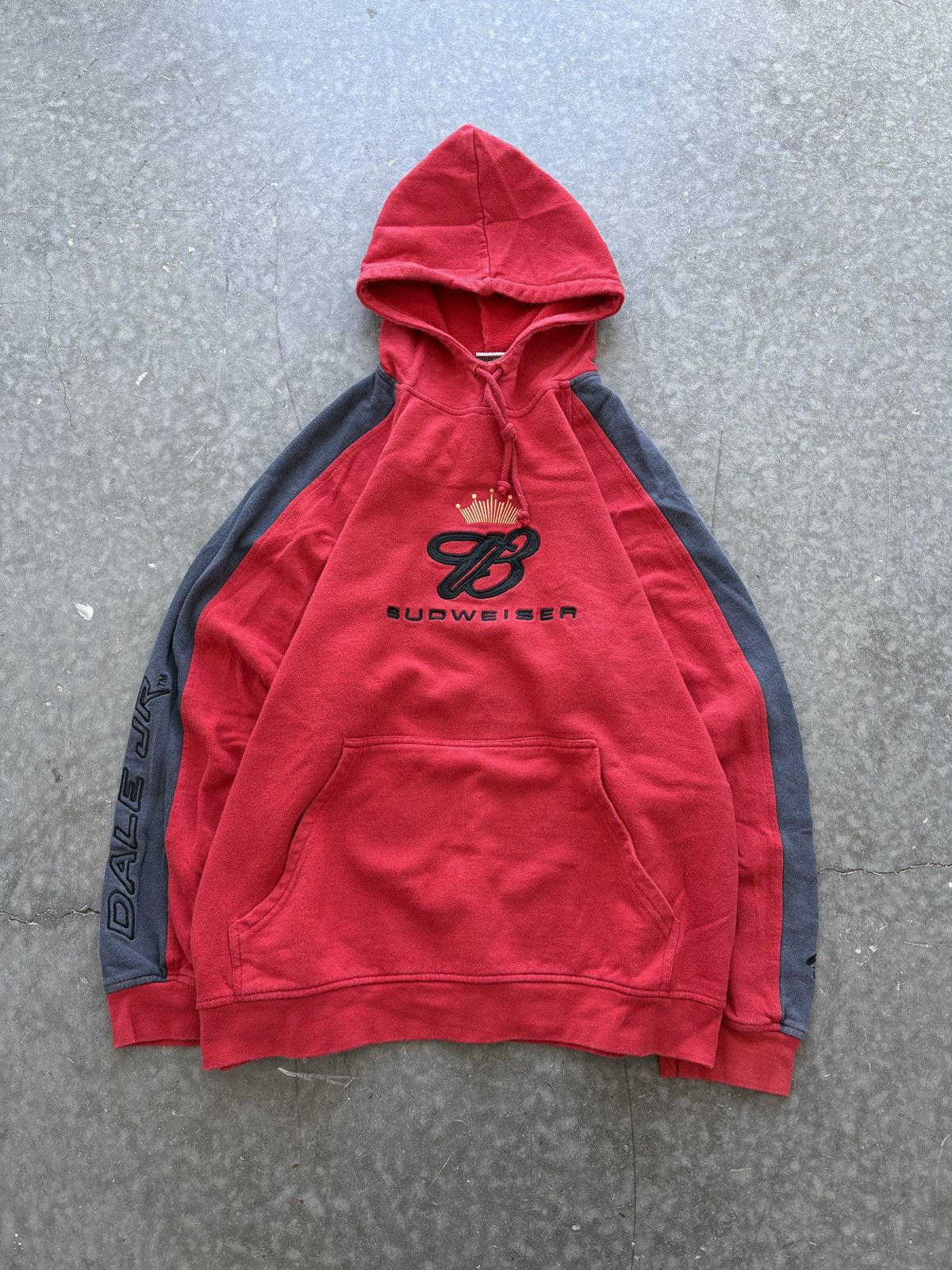 Budweiser Vintage Y2K Budweiser Dale Jr Hoodie Size US L / EU 52-54 / 3 - 1 Thumbnail