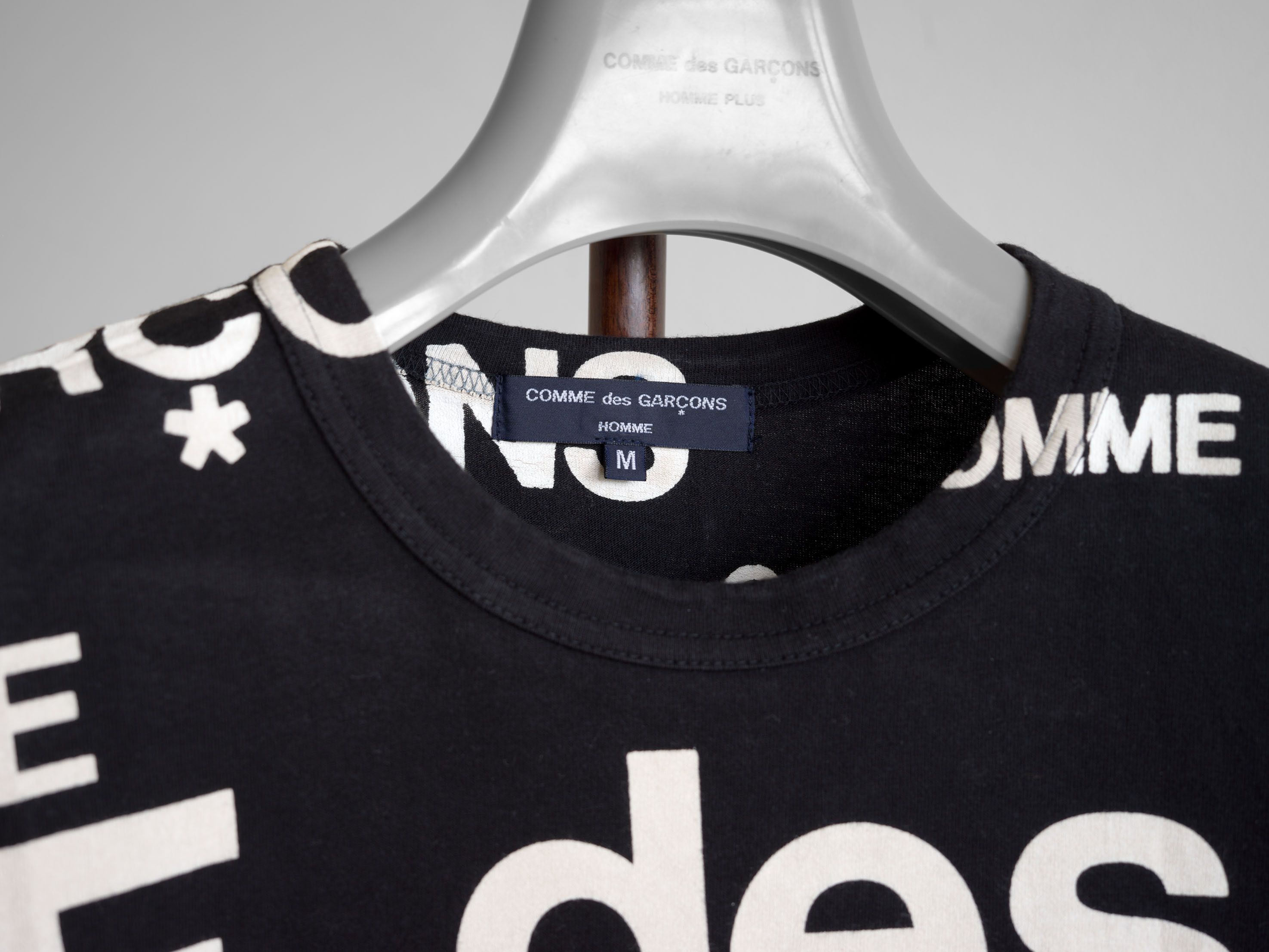 Comme des Garcons Homme SS2007 COMME des GARÇONS HOMME LOGO PRINTS T-SHIRT Size US M / EU 48-50 / 2 - 7 Thumbnail