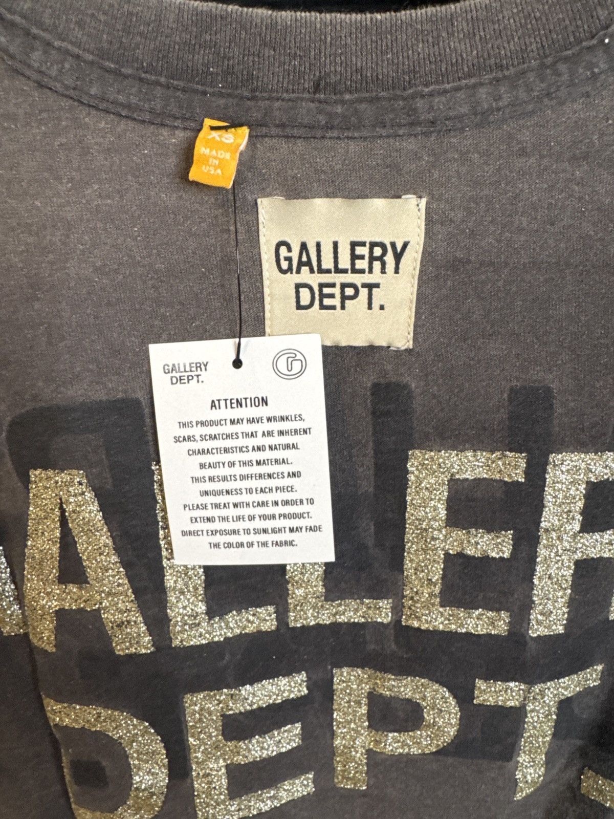 Gallery Dept. Gallery Dept. - Reversible Tee - “Art that Kills” - Grey Size US XS / EU 42 / 0 - 5 Thumbnail