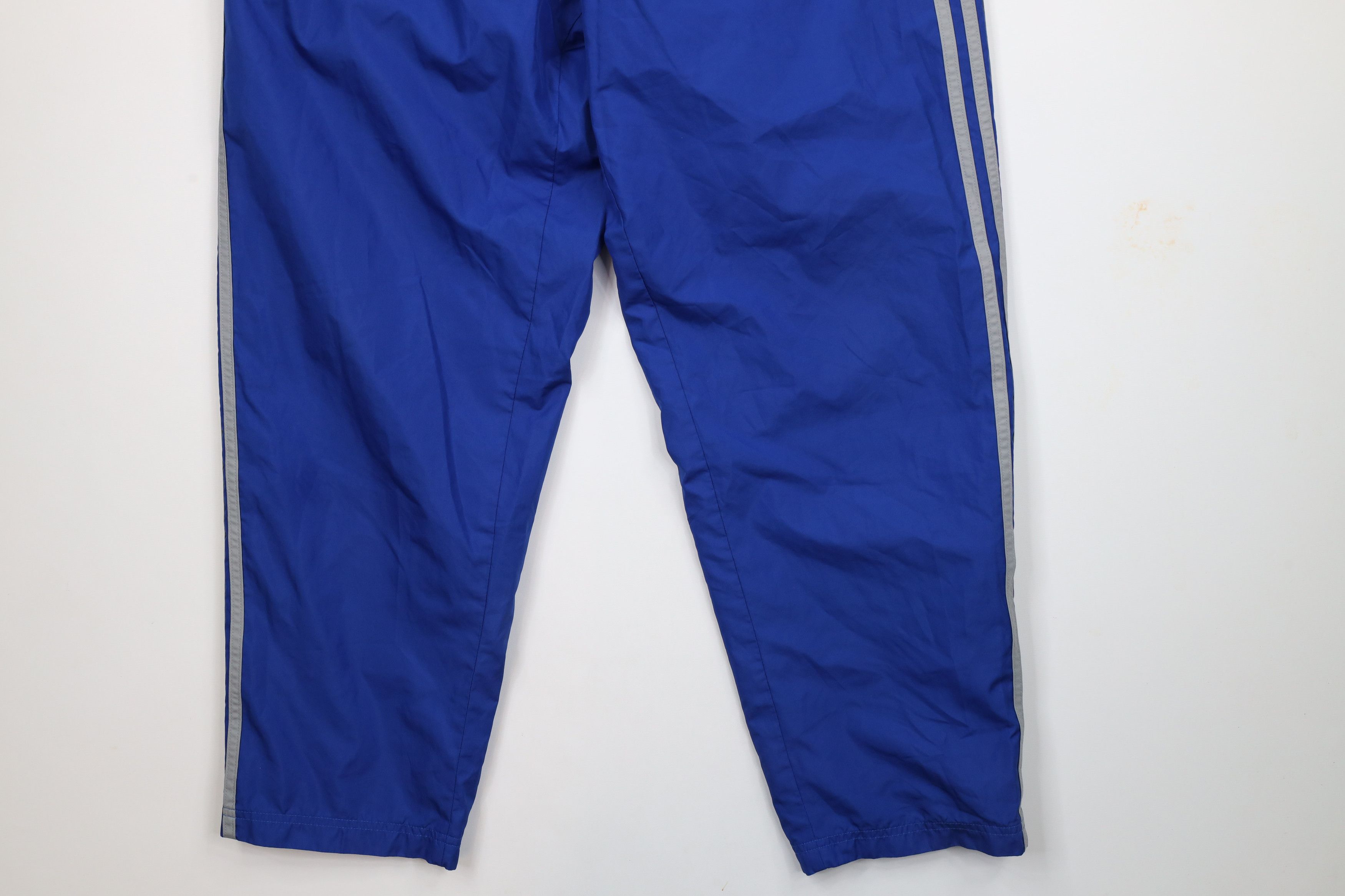 Adidas × Vintage Vintage Y2K 2001 Adidas Striped Lined Windbreaker Pants Size US 36 / EU 52 - 4 Thumbnail
