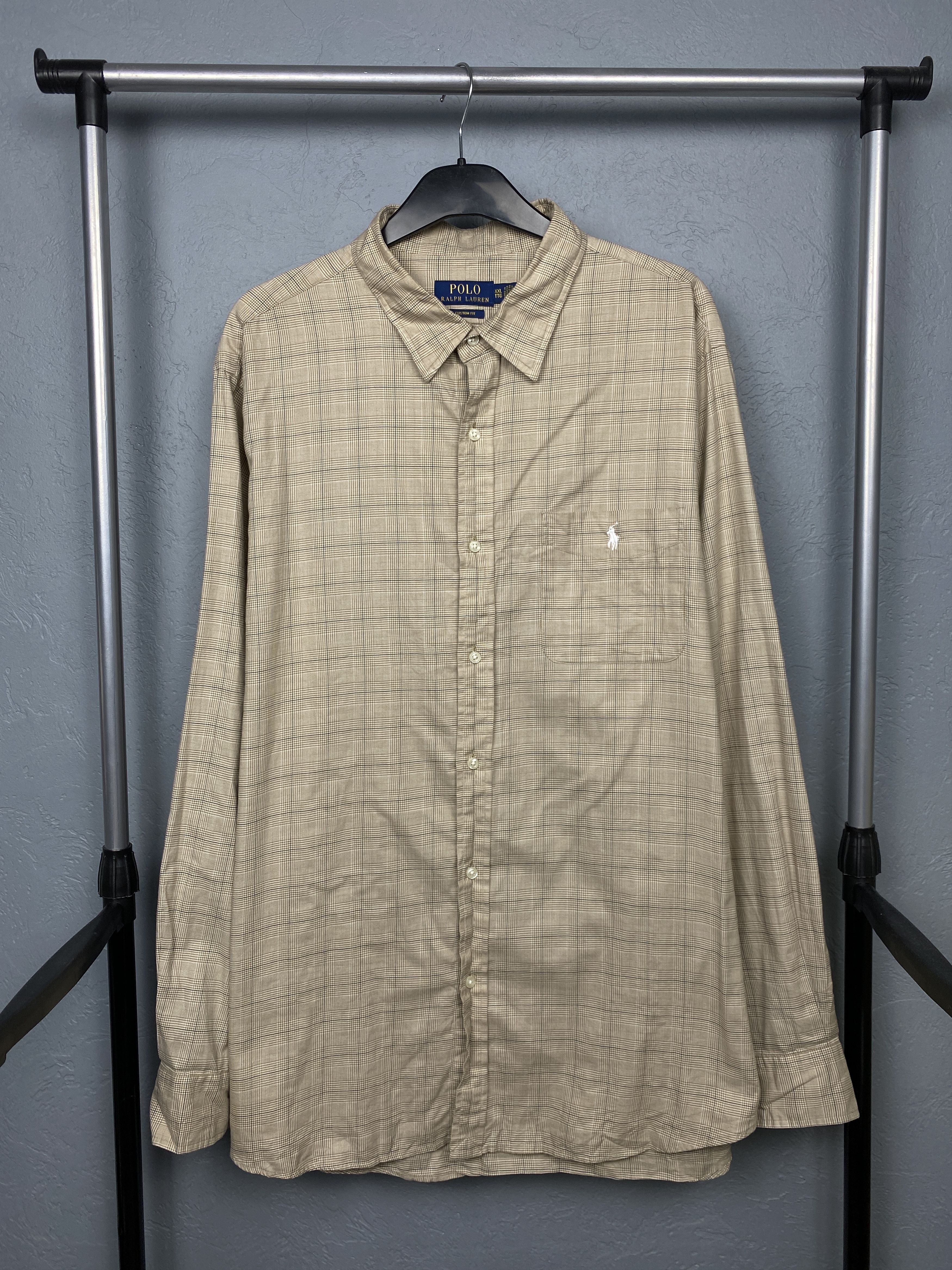 Polo Ralph Lauren Polo Ralph Lauren Vintage Mens Long Sleeve Shirt Size US XXL / EU 58 / 5 - 1 Thumbnail