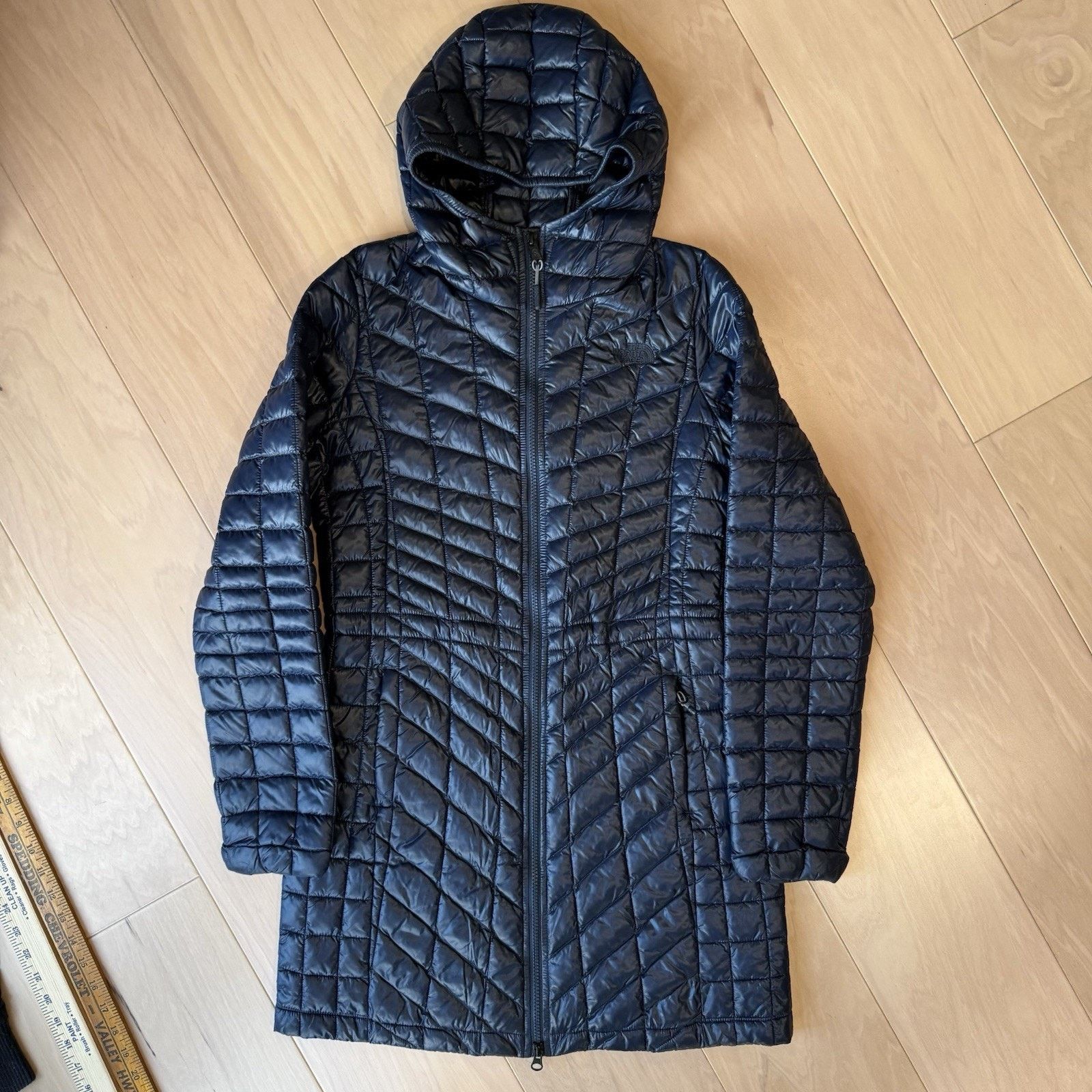 The North Face North Face Thermoball Parka Jacket S Navy Full Zip Insulated Size S / US 4 / IT 40 - 2 Thumbnail