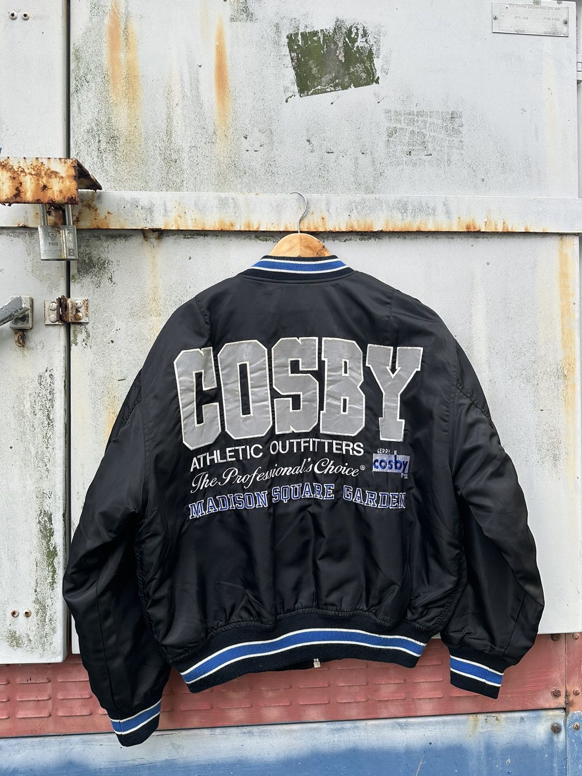 Vintage 🪖Vintage GERRY COSBY MADISON SQUARE Bomber Jacket Size US L / EU 52-54 / 3 - 7 Thumbnail