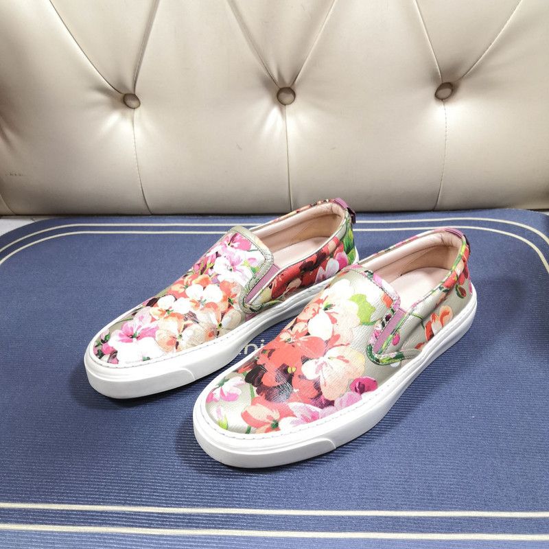 Gucci Floral Slip-On Sneakers 0079