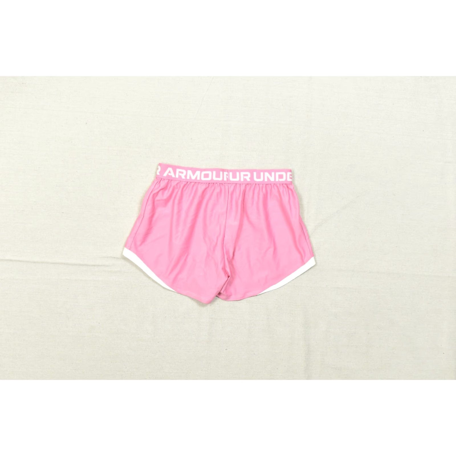 Under Armour Under Armour Women's Pink Play Up Shorts 3.0 Running Athletic Training M Medium-Long? Size 32" / US 10 / IT 46 - 8 Thumbnail