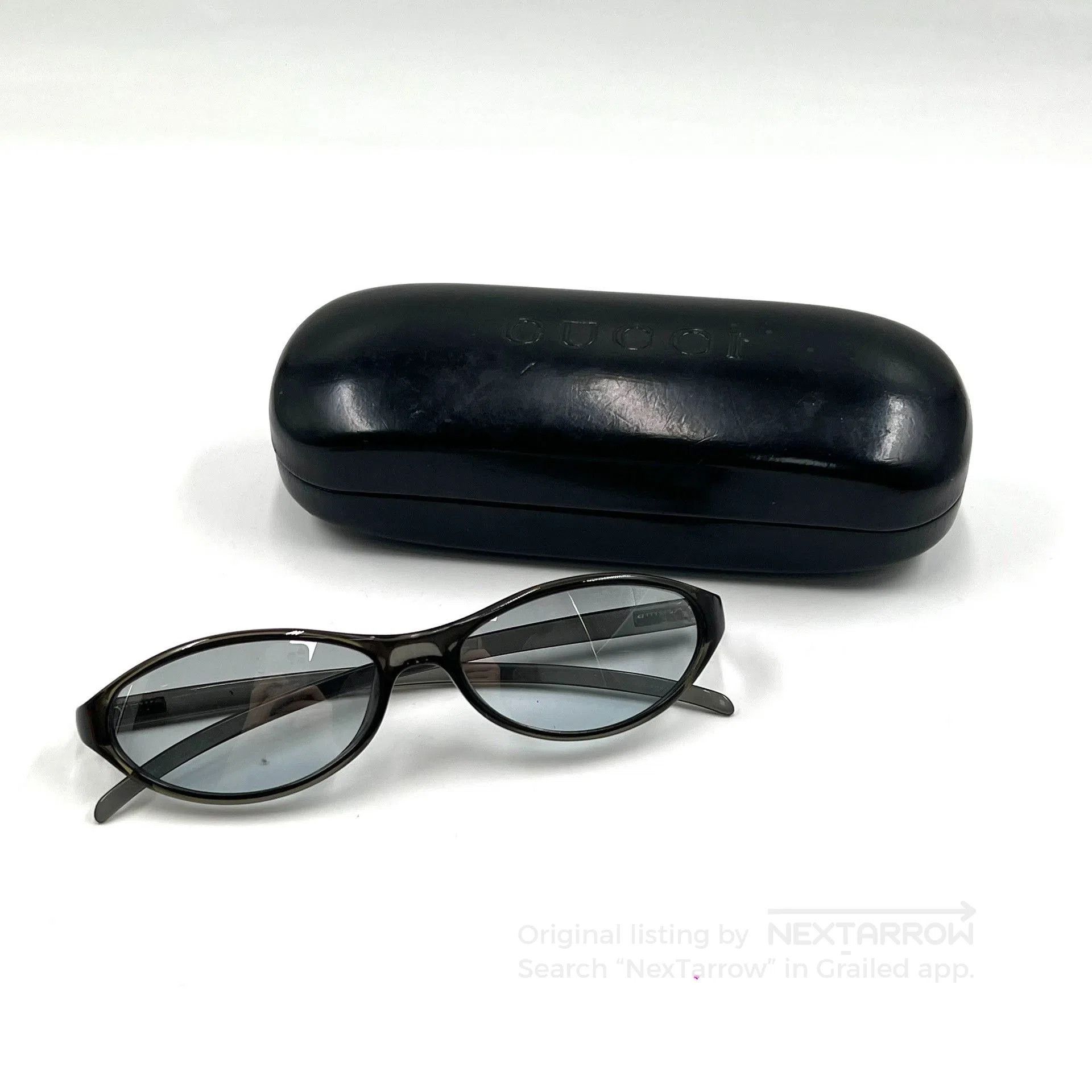 Gucci Gucci Black Cat Eye Narrow Sunglasses. Size ONE SIZE - 3 Thumbnail