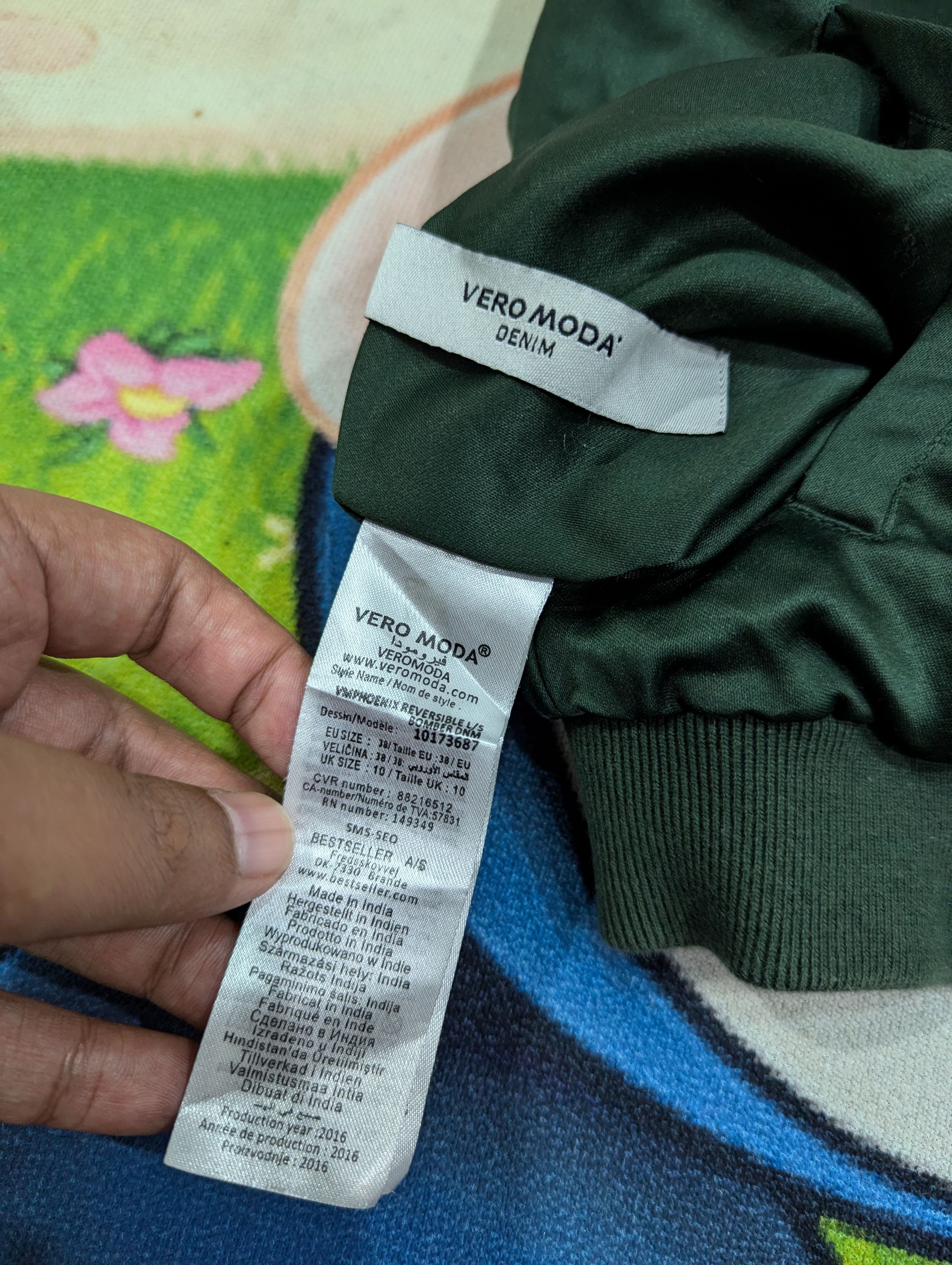 Japanese Brand SUKAJAN JACKET EMBROIDERY PEACOCK Size US S / EU 44-46 / 1 - 9 Thumbnail