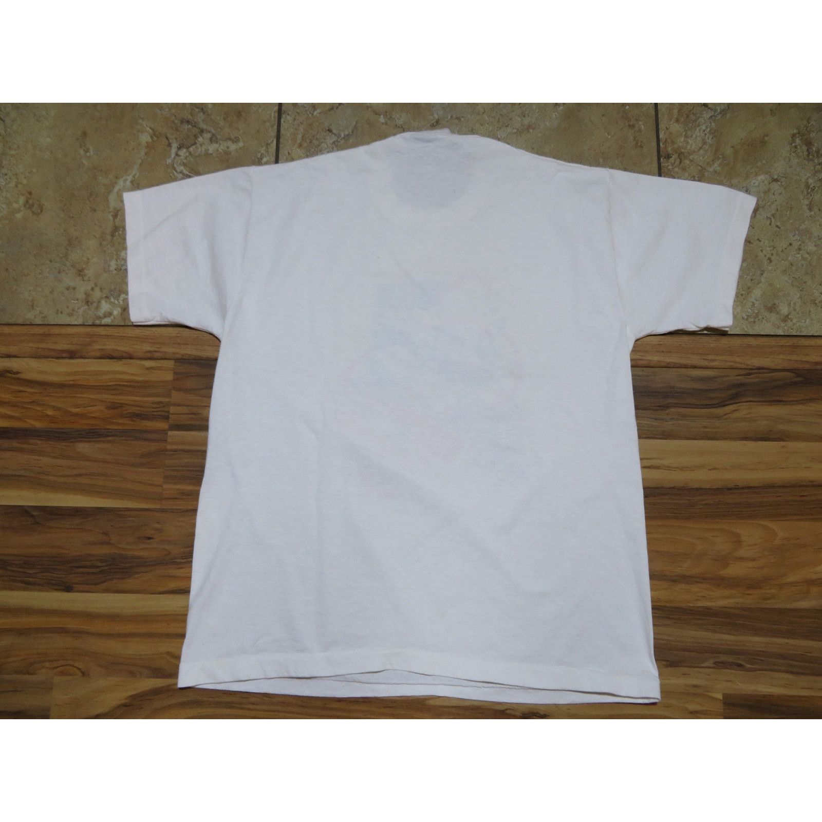Fruit Of The Loom Space Shuttle Mission White T-Shirt Sz L 1990s Size US L / EU 52-54 / 3 - 3 Thumbnail
