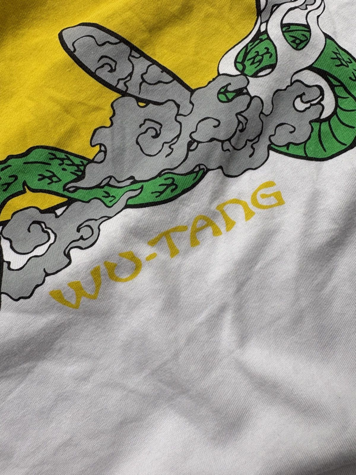 Vintage WU-TANG Hype Rare Big DragonLogo Streetwear White Longsleeve Size US M / EU 48-50 / 2 - 5 Thumbnail
