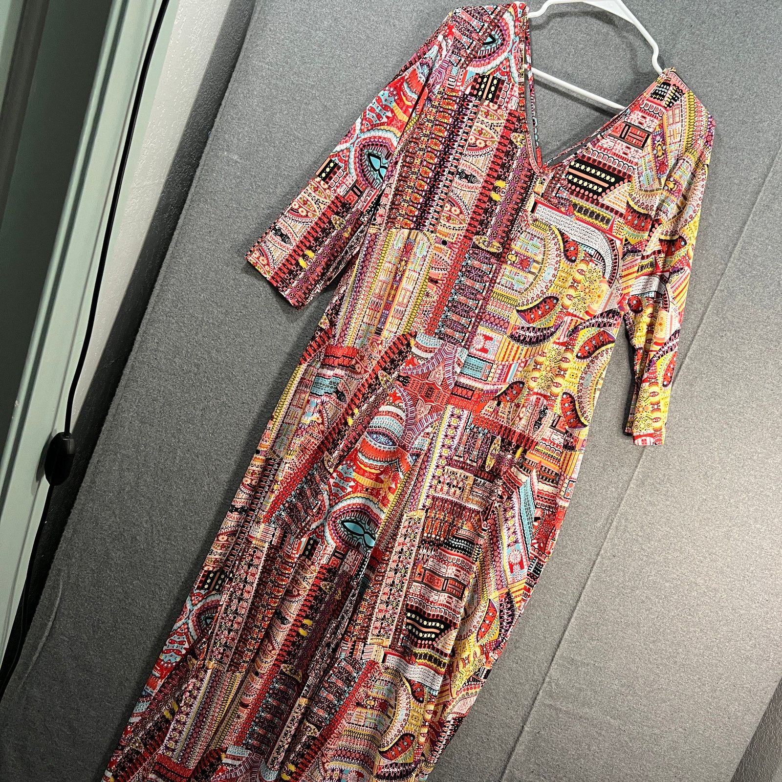 Other Attitudes by Renee Regular Printed Como Jersey Jumpsuit Size M / US 6-8 / IT 42-44 - 2 Thumbnail