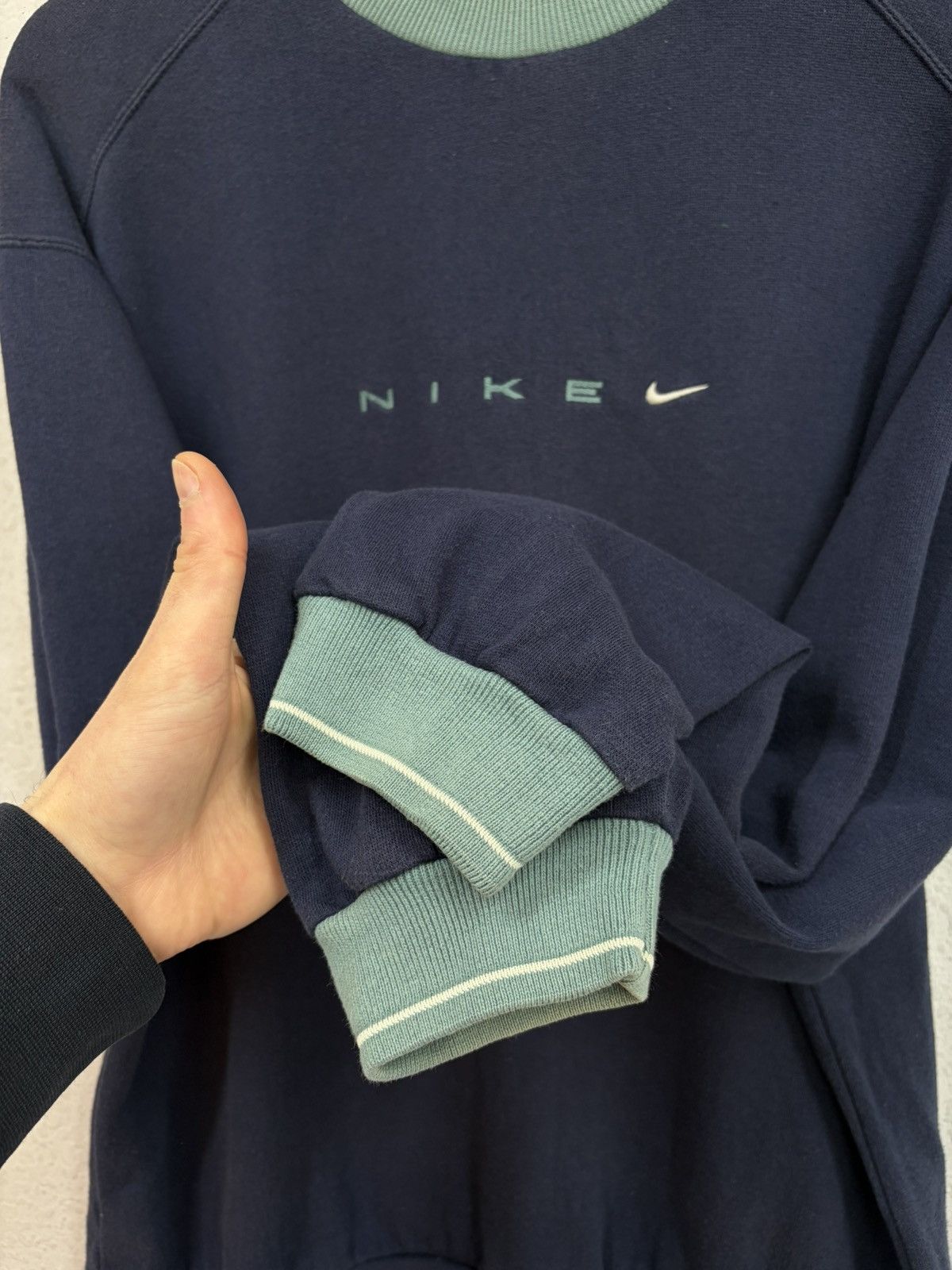 Nike Vintage Nike Sweatshirt 90s–Y2K Swoosh Crewneck Archive Size US M / EU 48-50 / 2 - 10 Thumbnail