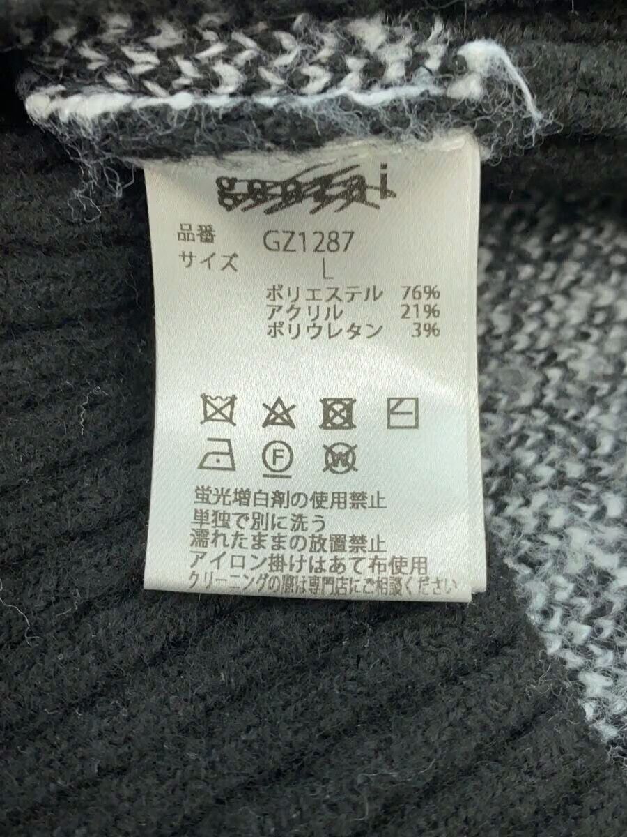 Hysteric Glamour Hysteric Glm x Genzai Big Logo Poly Knit Sweater (Thick) Blk Size US L / EU 52-54 / 3 - 4 Thumbnail