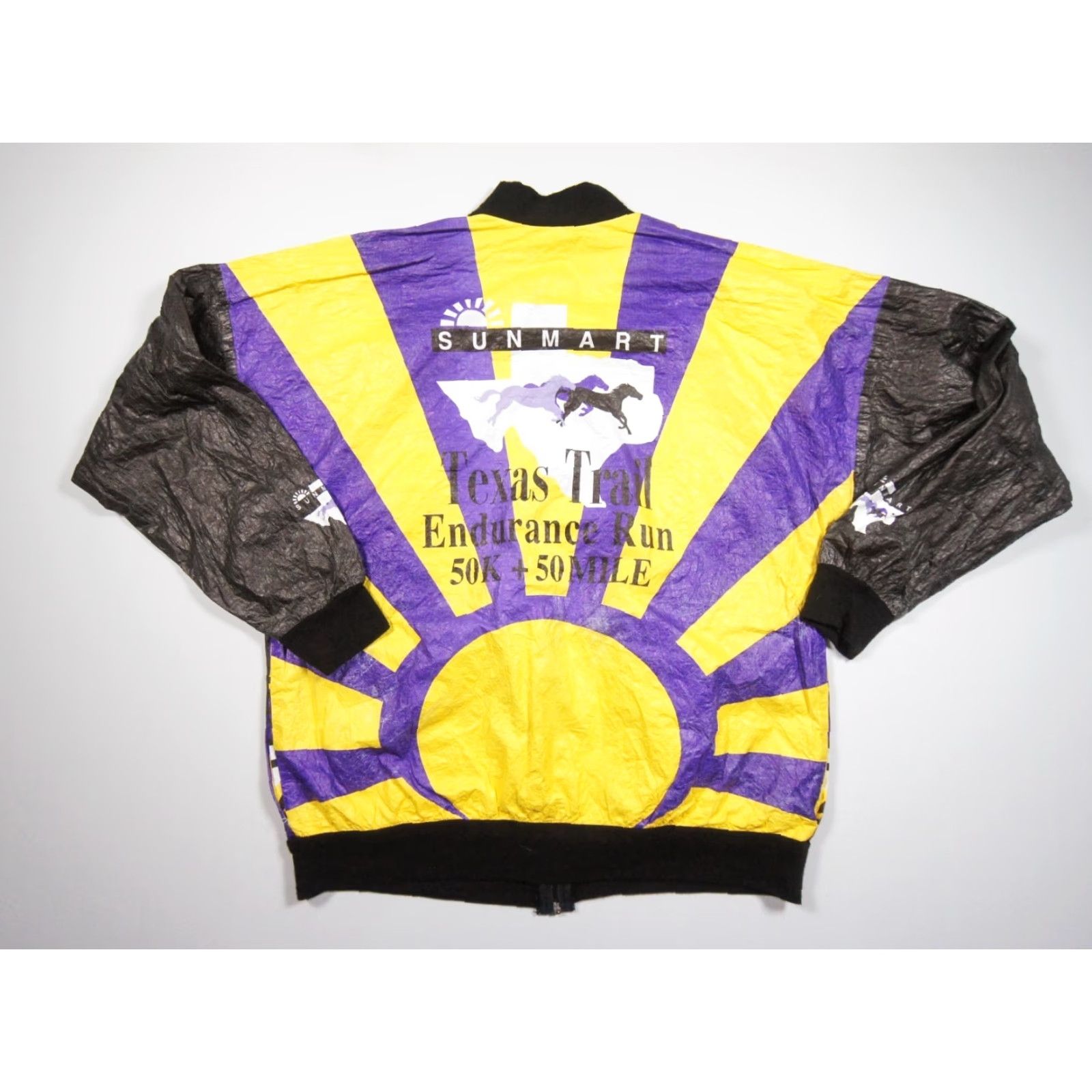 Vintage VINTAGE Texas Trail Ultramarathon Jacket Men L Tyvek Windbreaker Lightweight Size US L / EU 52-54 / 3 - 4 Thumbnail