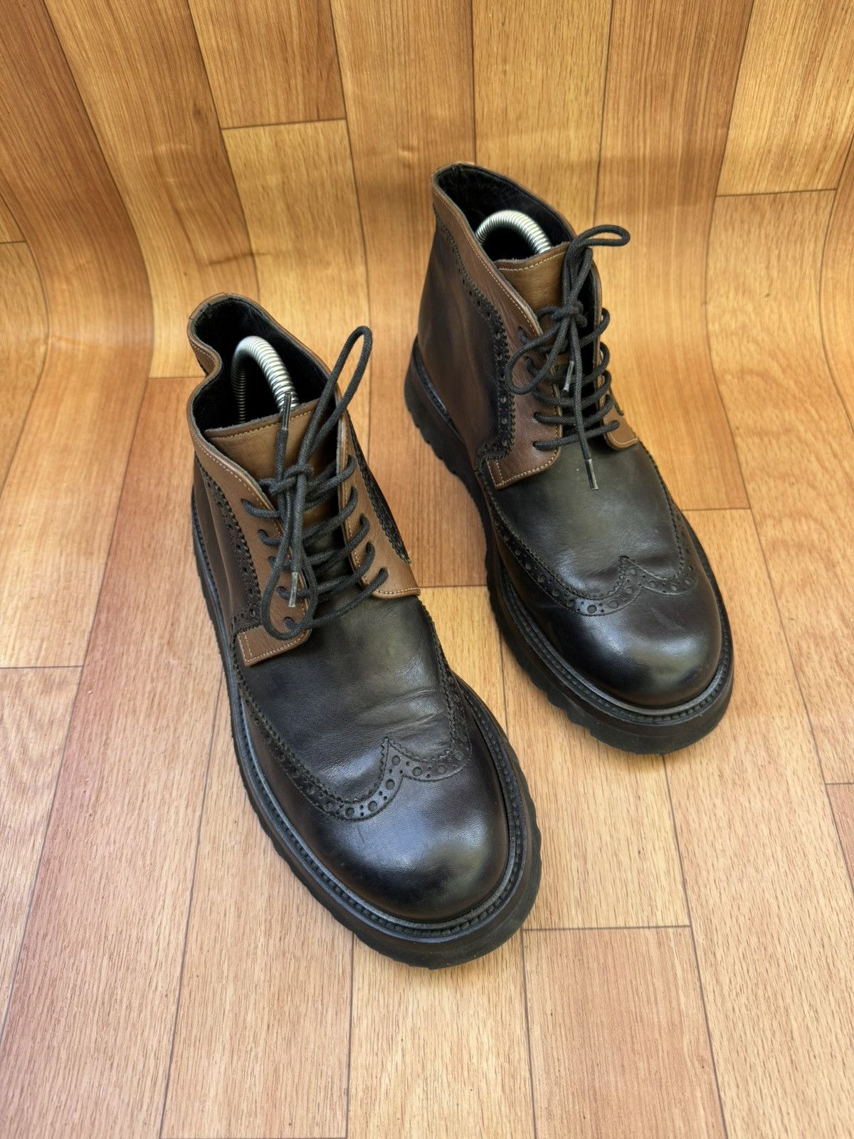 Dior Christian Dior Brogue boots Size US 7 / EU 40 - 5 Thumbnail
