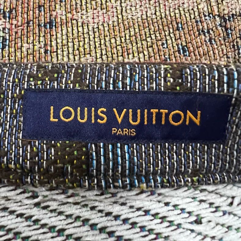 Louis Vuitton Louis Vuitton Blue checkerboard jeans 2501-Nextarrow Size US 34 / EU 50 - 5 Thumbnail