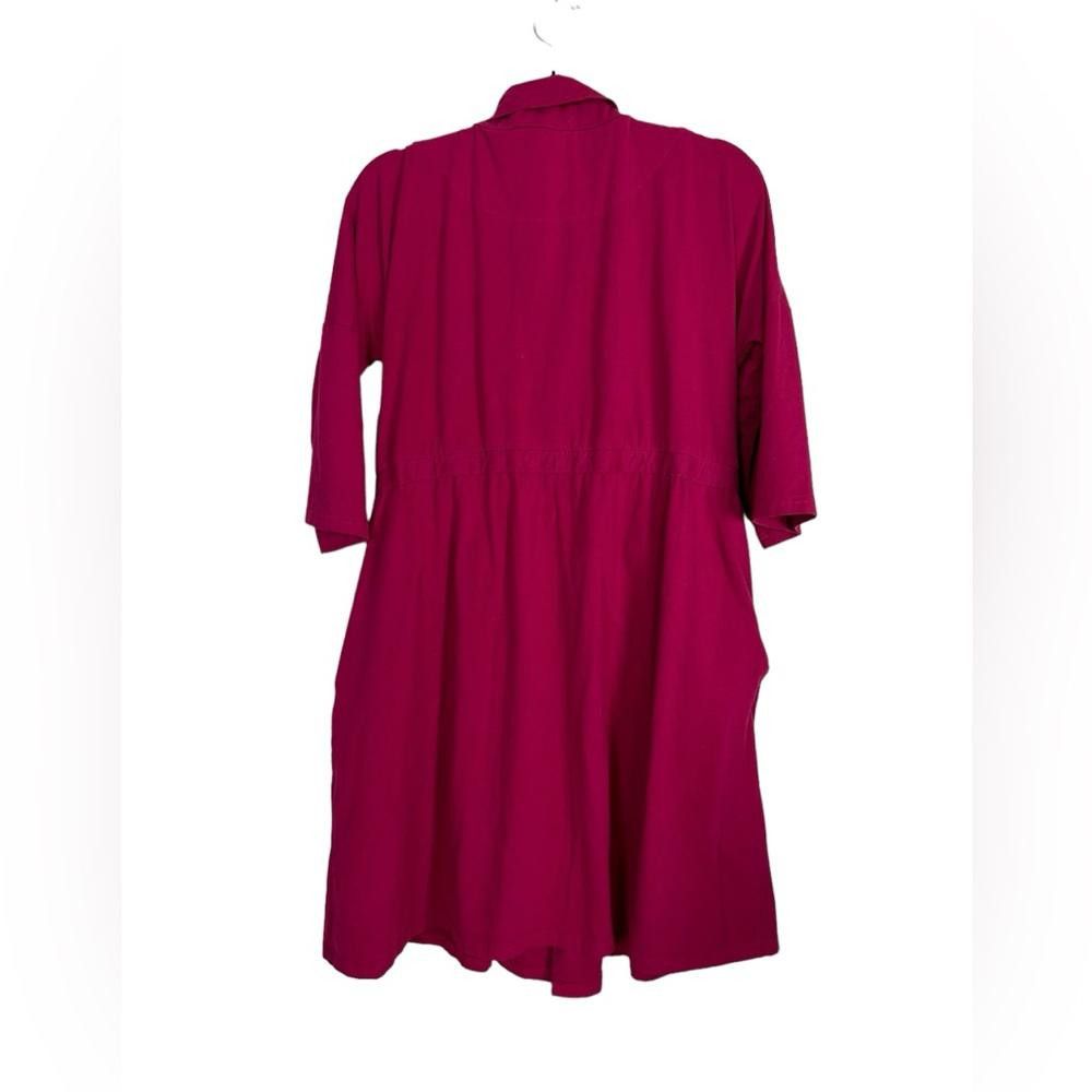 Designer Brobe l The Surgery Recovery Robe Magenta OS Size ONE SIZE - 7 Thumbnail