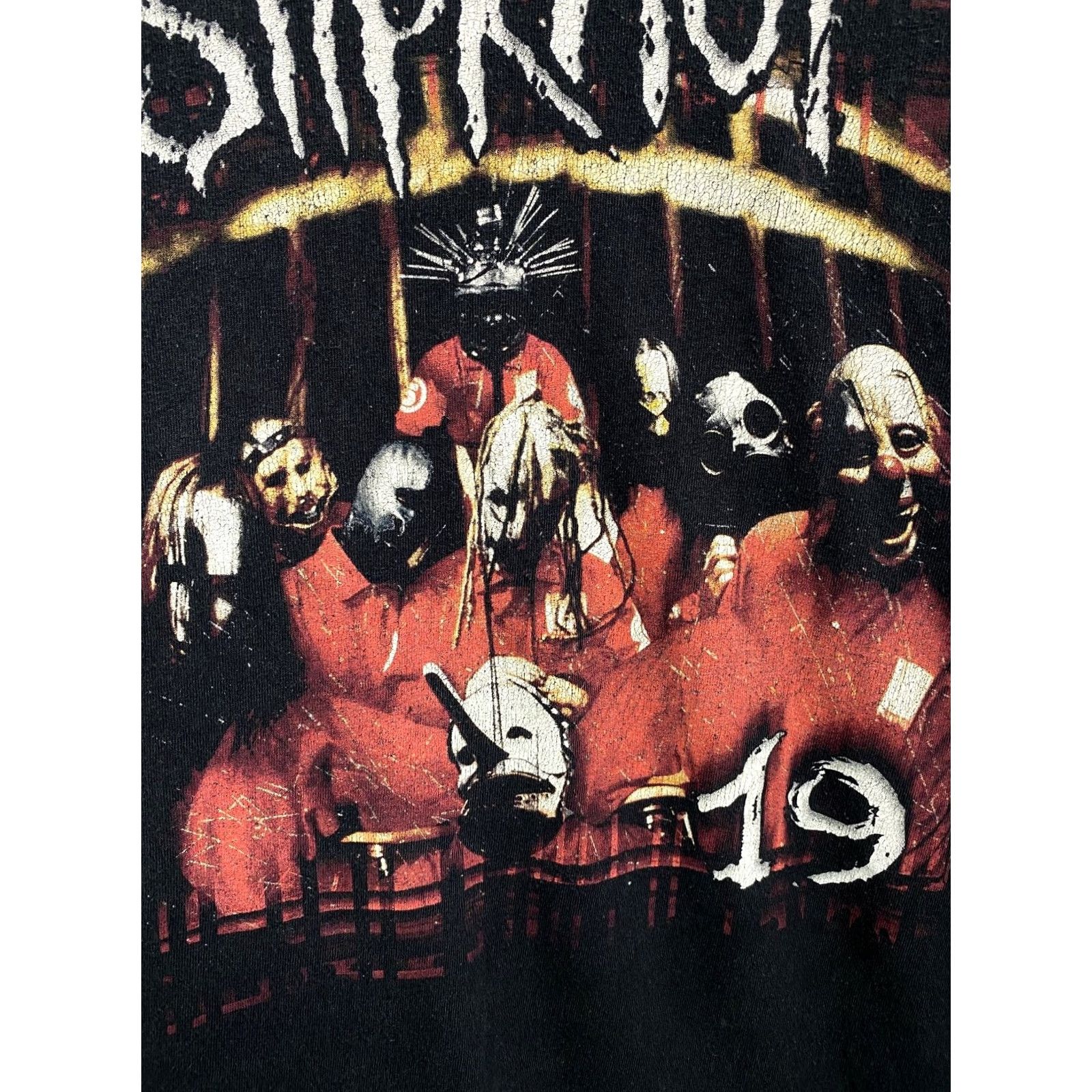 Gildan Vintage Slipknot Debut Album 1999-2018 Rock Band T-Shirt XL Black Mens Size XL Size US XL / EU 56 / 4 - 5 Thumbnail
