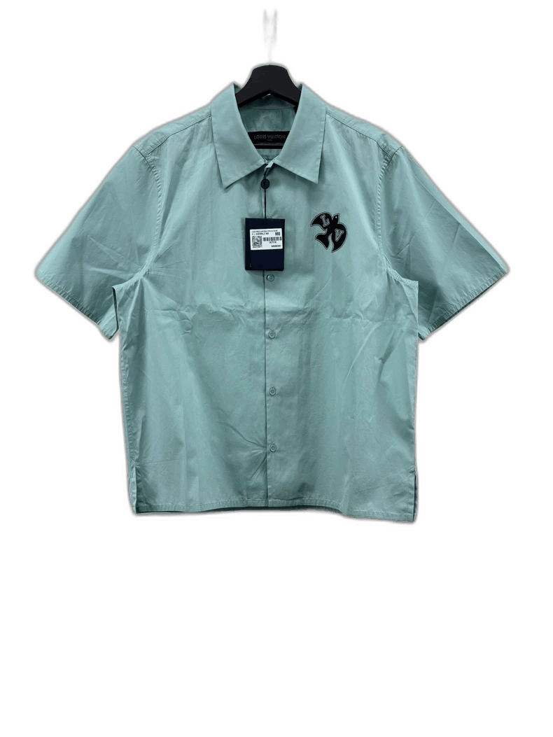 Louis Vuitton Louis Vuitton Short Sleeve Dove Print Shirt Size US M / EU 48-50 / 2 - 1 Thumbnail