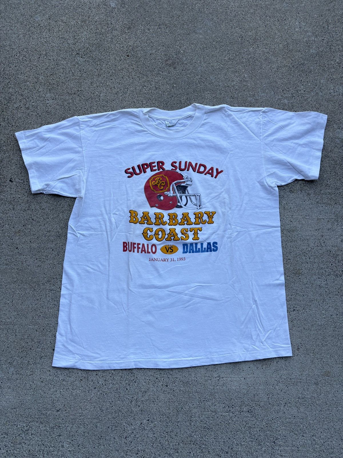 NFL Vintage 1993 Gildan NFL “Super Bowl XXVII” T-Shirt Size XL Size US XL / EU 56 / 4 - 1 Thumbnail