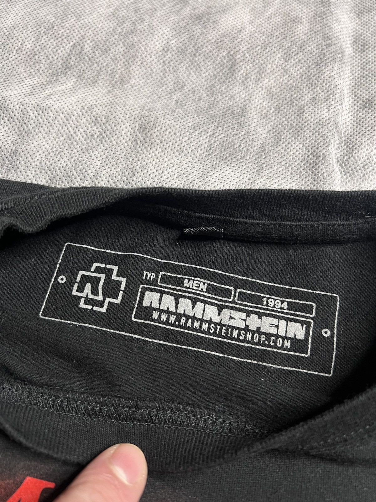 Band Tees Rammstein Du Ich Wir Ihr Metal Rock Band T-Shirt Size M Size US M / EU 48-50 / 2 - 6 Thumbnail