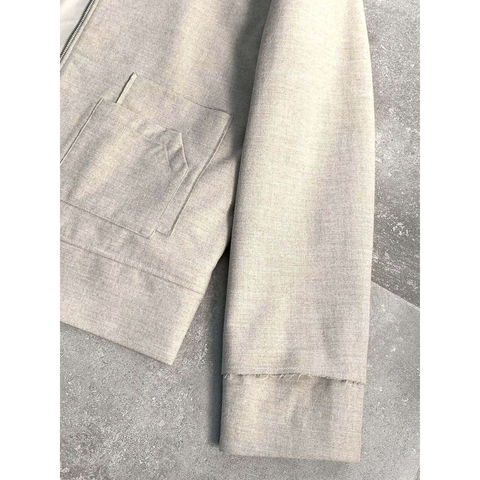 Designer × Japanese Brand × NE.SENSE NE.SENSE NECESSITY SENSE Tweed Wool Chore Bomber Jacket SZ S Size US S / EU 44-46 / 1 - 17 Thumbnail