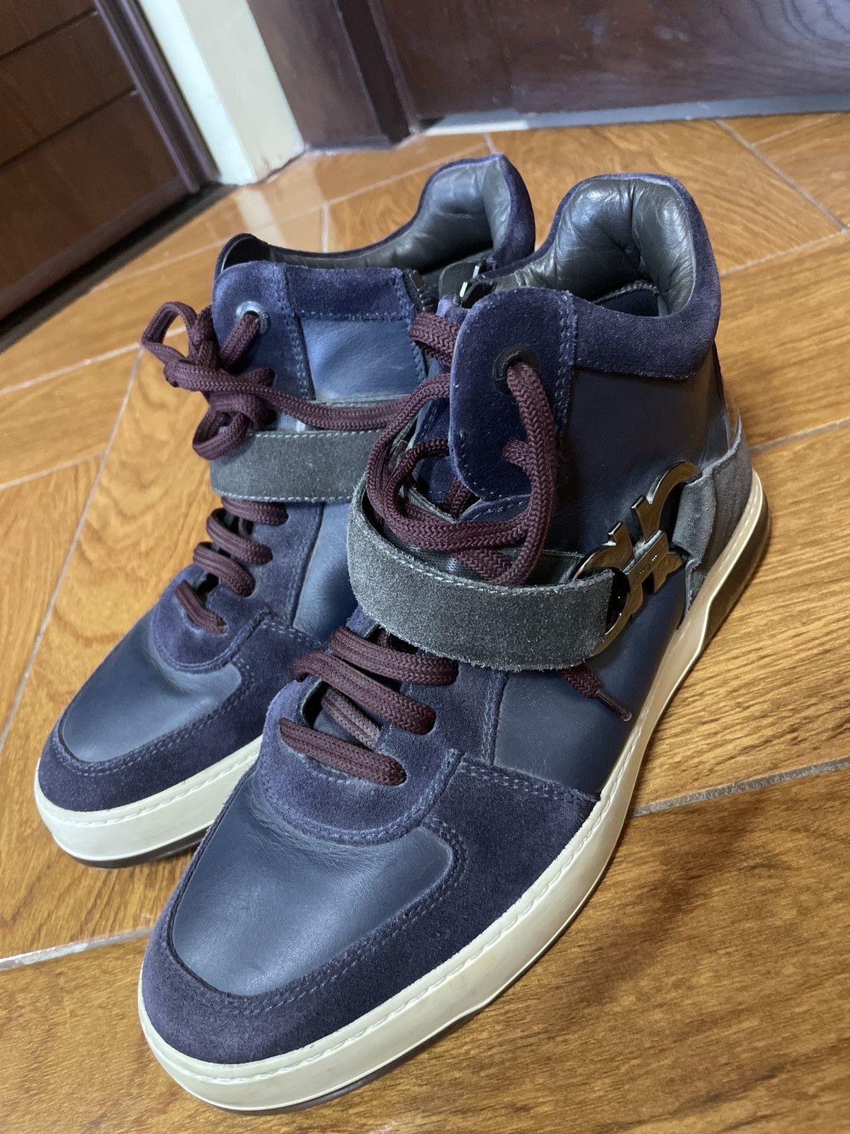 Salvatore Ferragamo Sneakers high top Size US 7 / EU 40 - 2 Thumbnail