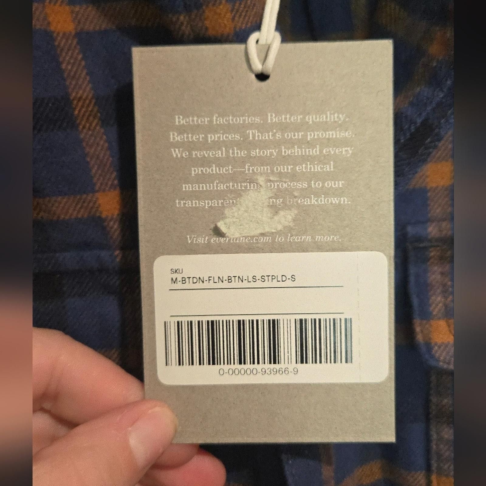 Everlane Everlane Brushed Flannel Shirt Size US S / EU 44-46 / 1 - 4 Thumbnail