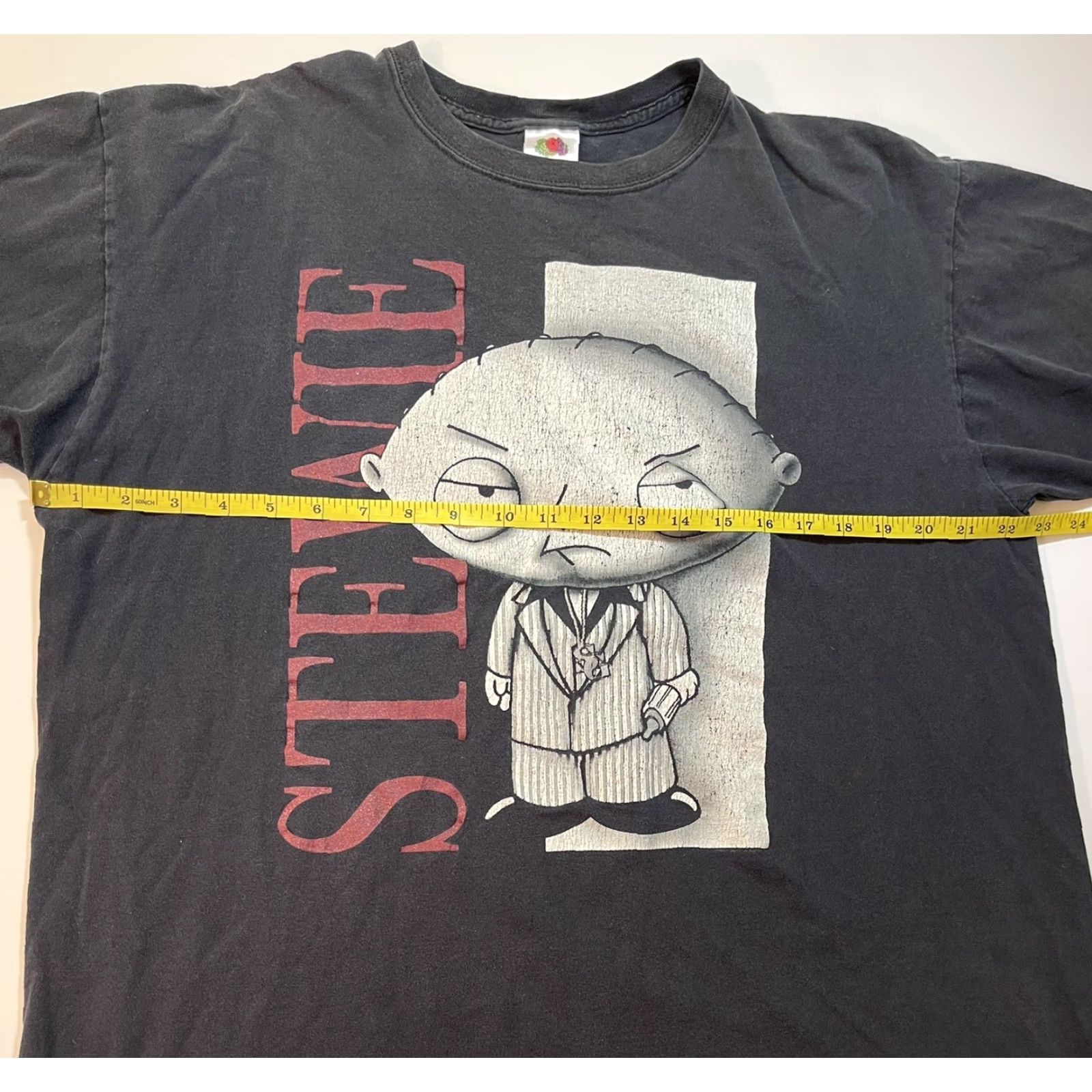 Vintage VINTAGE Stewie Scarface T Shirt Family Guy Cartoon Pullover Crewneck XL Black Cotton Logo Short Sleeve Unbranded Unisex Adults T-Shirt Size US XL / EU 56 / 4 - 5 Thumbnail