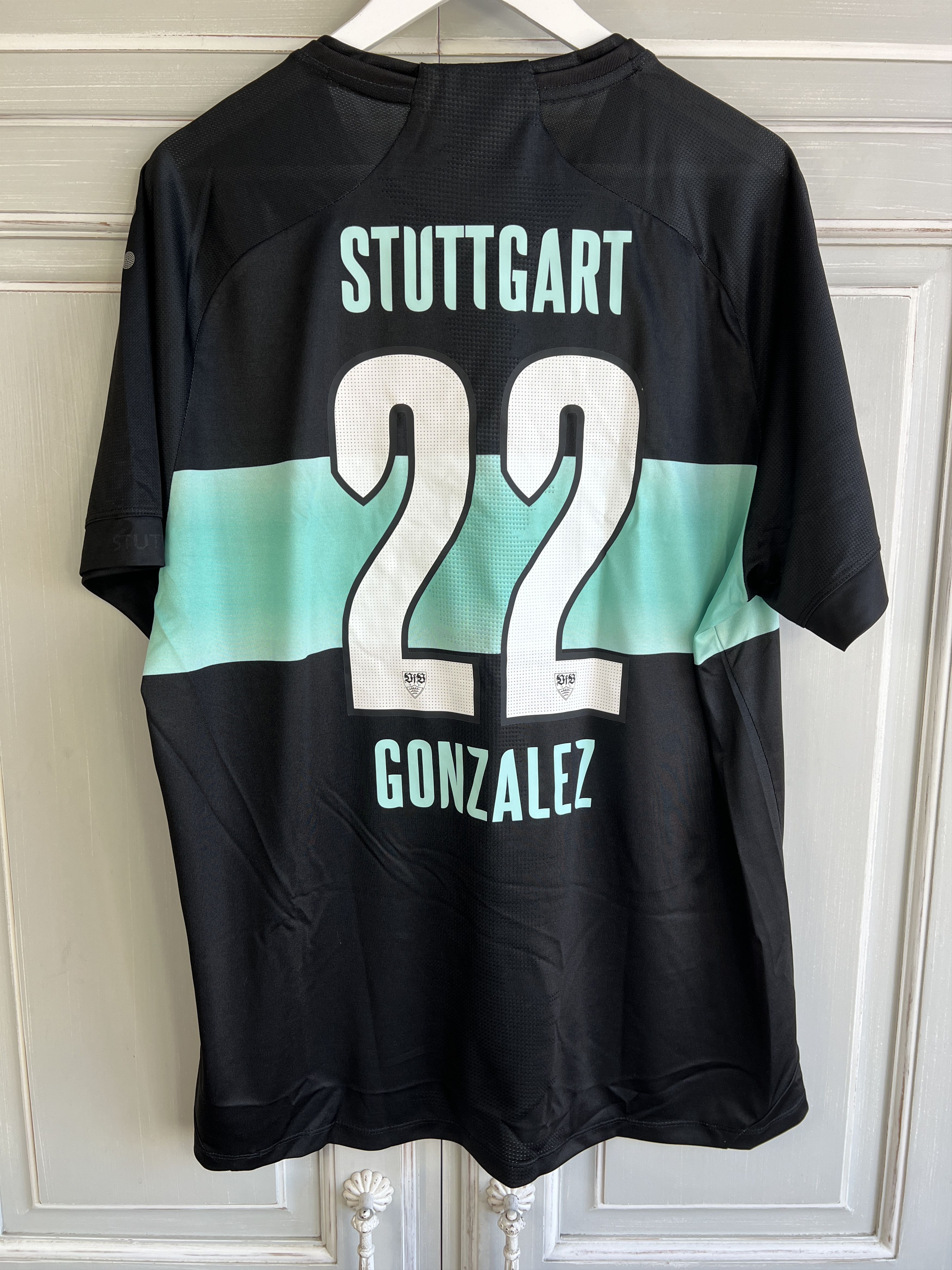 Other jako vfb Stuttgart away home t shirt soccer football xxl Size US XXL / EU 58 / 5 - 4 Thumbnail