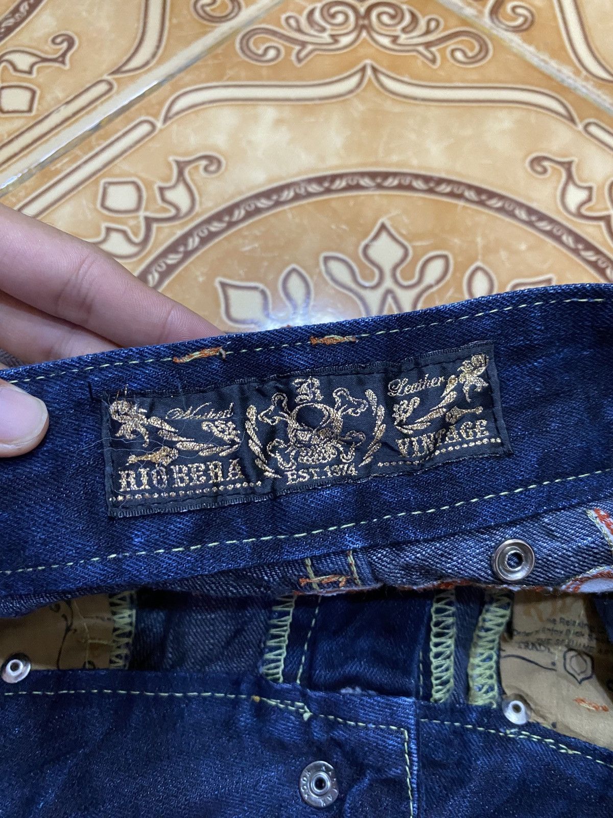 If Six Was Nine Y2K Style Riobera Denim Size US 28 / EU 44 - 7 Thumbnail