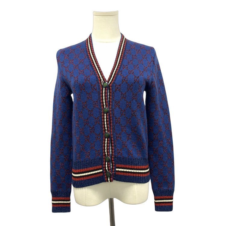 Gucci Gucci GG Monogram Cardigan Size XS Size XS / US 0-2 / IT 36-38 - 1 Thumbnail