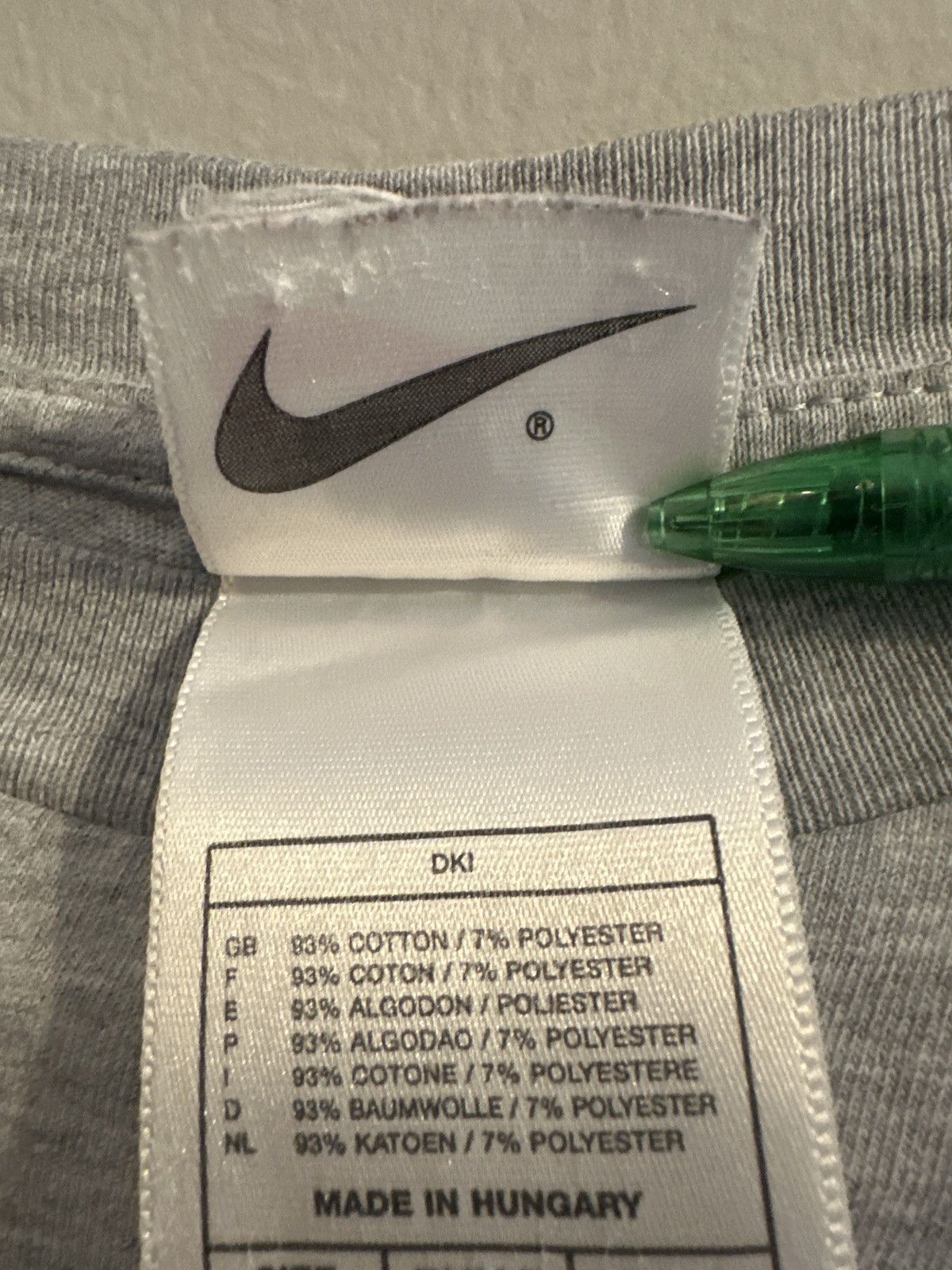 NBA × Nike × Vintage Nike x Vintage x Stephon Marbury Grey T Shirt Size US M / EU 48-50 / 2 - 5 Thumbnail