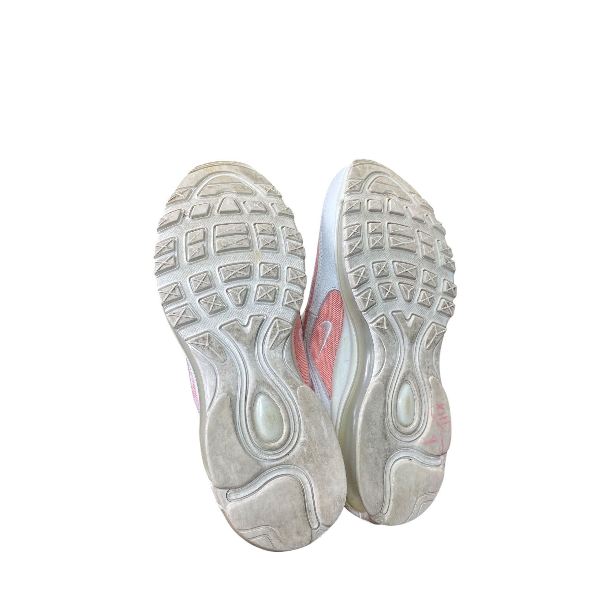 Nike Nike Air Max 97 Womens Summit White coral low top sneakers s Size US 8.5 / IT 38.5 - 5 Thumbnail