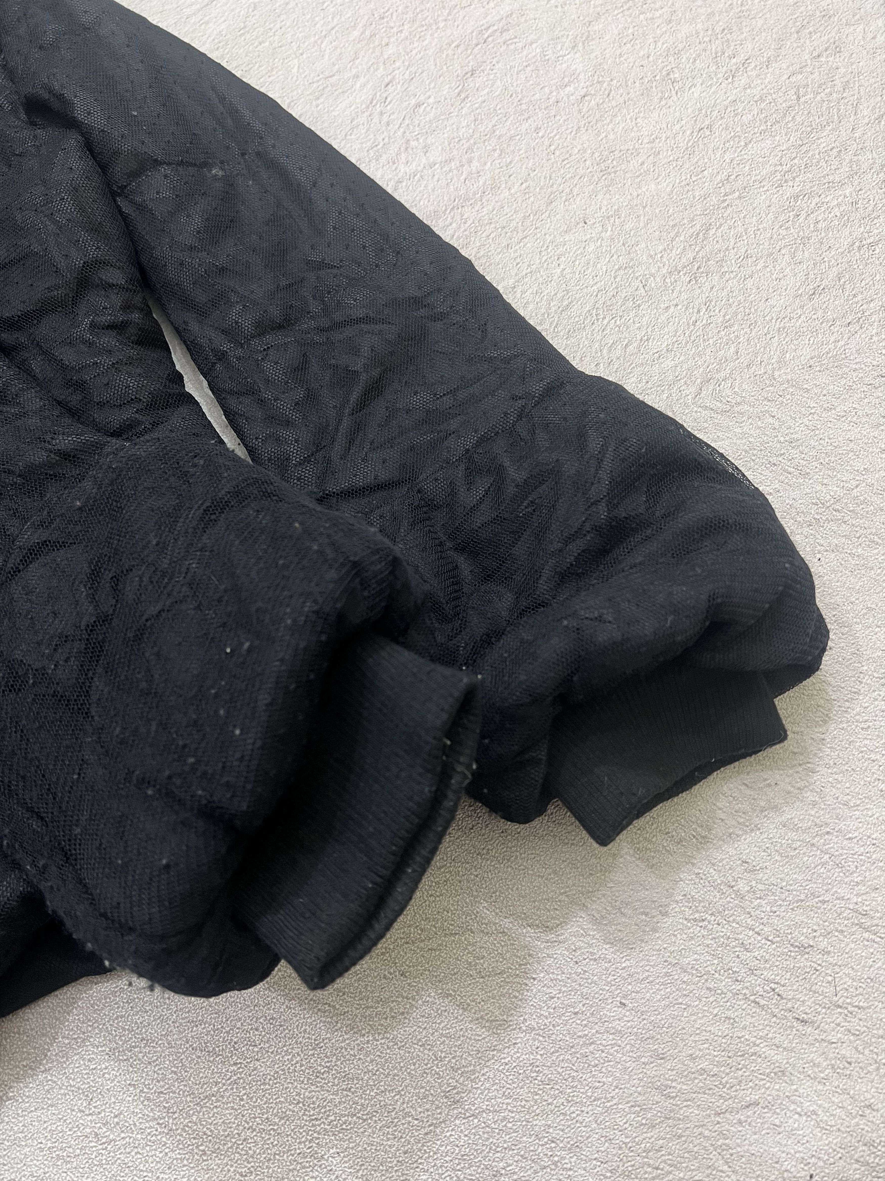 Japanese Brand 2000s Vkei Y's Fur Hodded Mesh Hybrid y2k Lgb Ifsixwasnine Size US XS / EU 42 / 0 - 6 Thumbnail