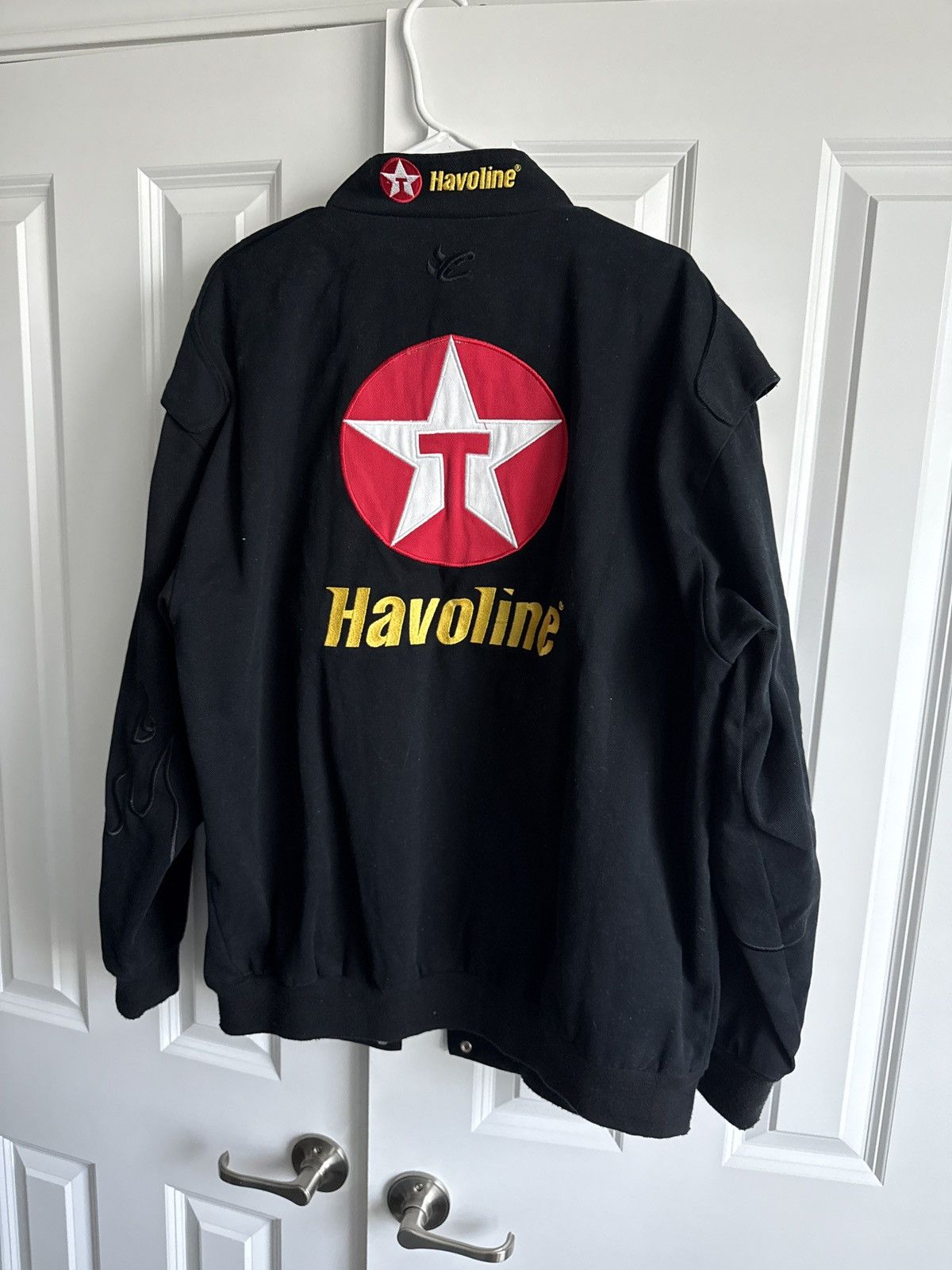 Chase Authentics Vintage Texaco Havoline NASCAR Racing Jacket Size US XL / EU 56 / 4 - 3 Thumbnail