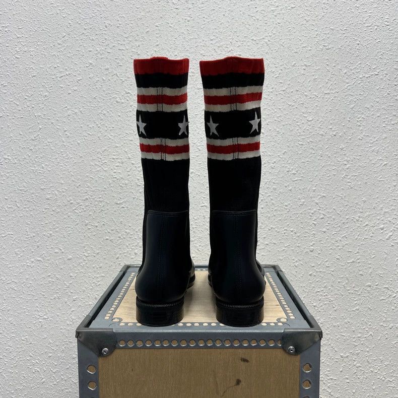 Givenchy Givenchy Givenchy HighTop Sock Star Boots -2507 Size US 5 / IT 35 - 6 Thumbnail